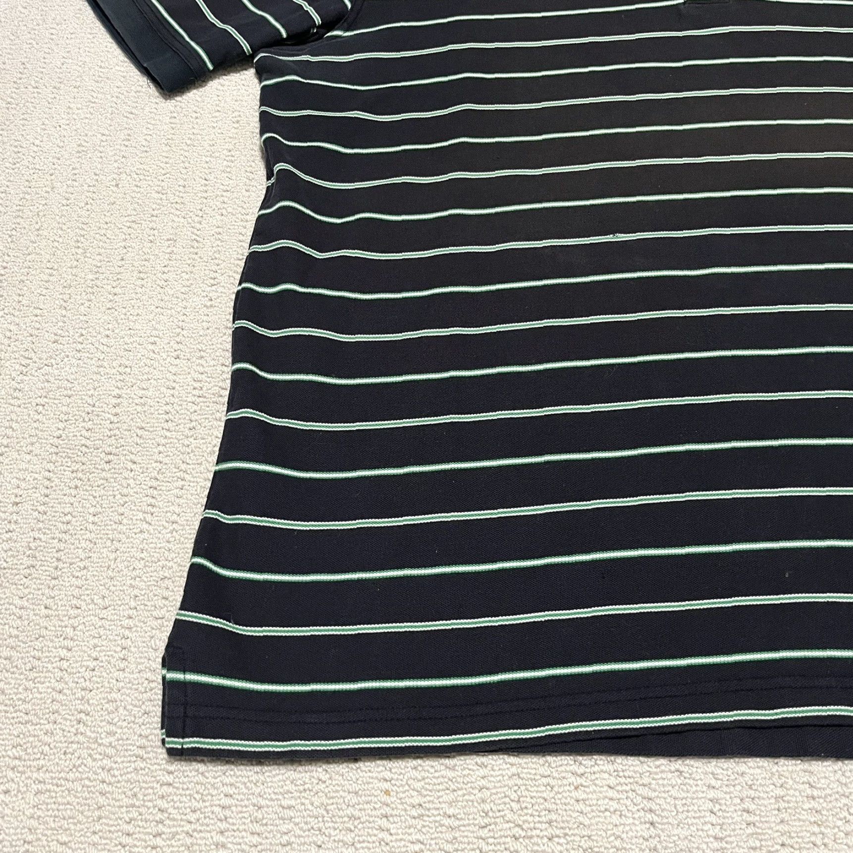 Vintage VINTAGE The Masters Collection Men's Golf Shirt XL Navy Green Stripe Polo READ Size US XL / EU 56 / 4 - 5 Thumbnail