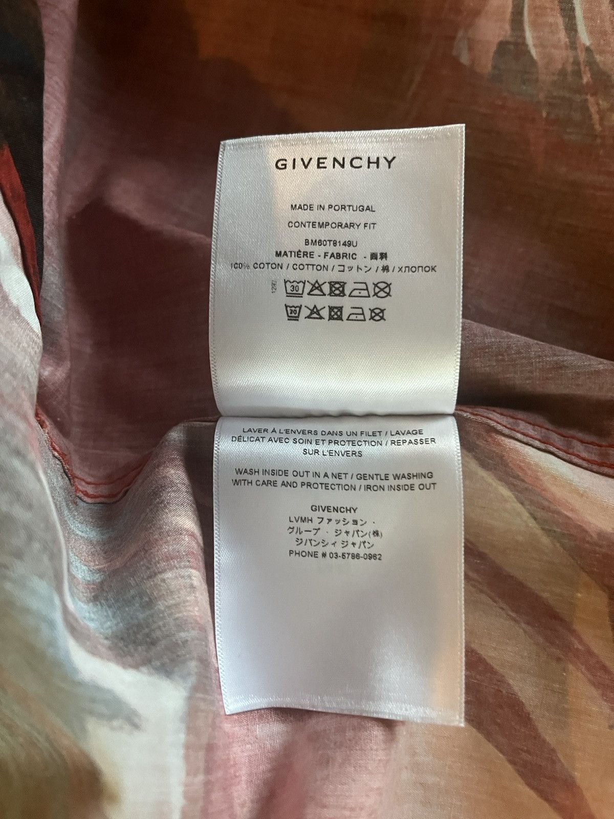 Givenchy Givenchy zipped shirt poplin with a Josh Smith Devil print. Size US XL / EU 56 / 4 - 11 Thumbnail