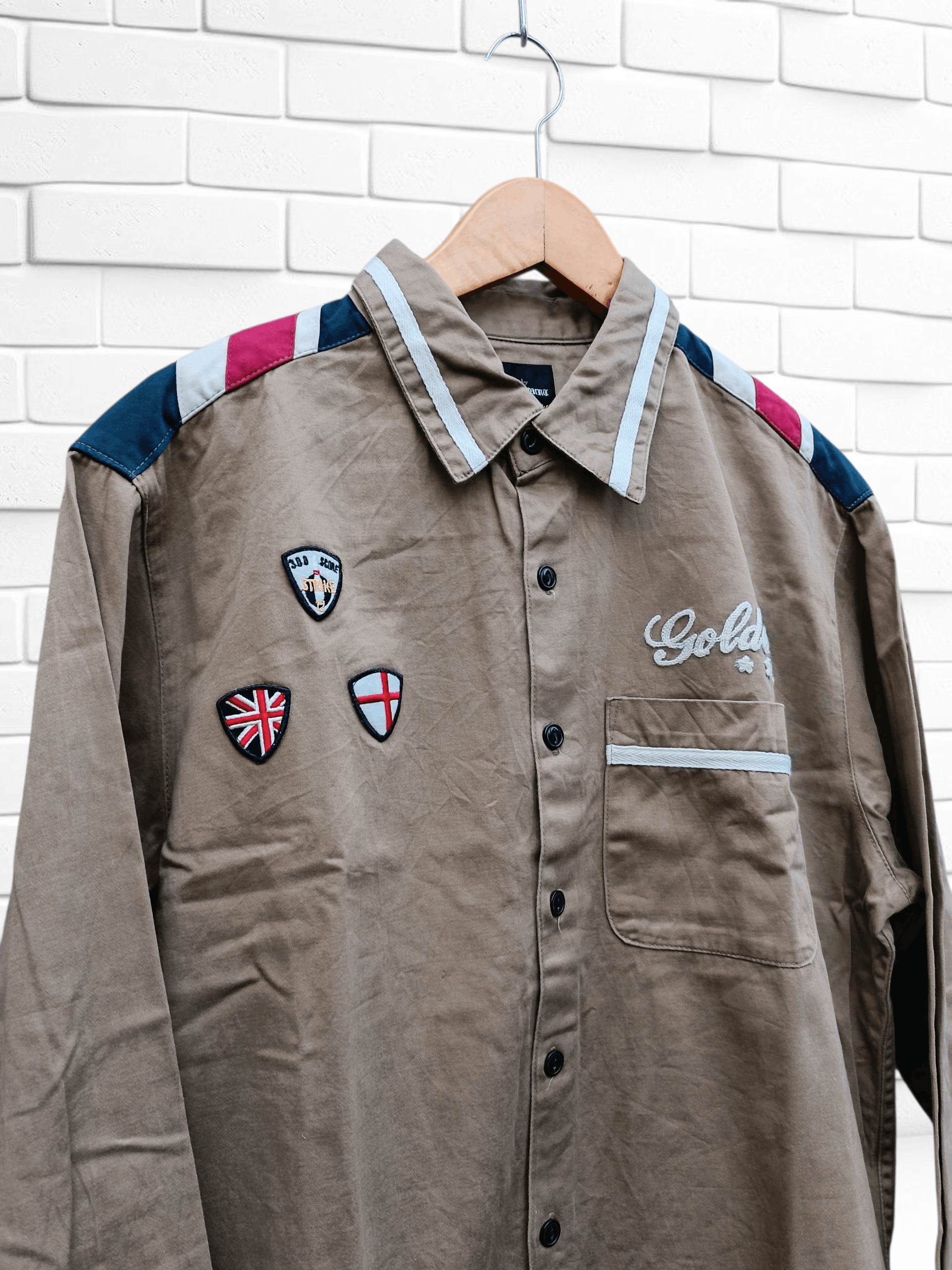 Japanese Brand Japanese Brand Shirt Military Mod Hysteric Glamour Style Size US L / EU 52-54 / 3 - 3 Thumbnail