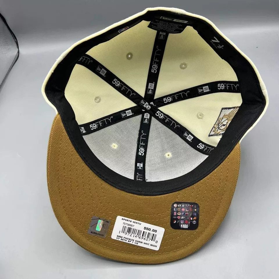 New Era Phoenix Suns Hat Men 7 1/2 59Fifty New Era NBA Fitted Cap Size ONE SIZE - 2 Thumbnail