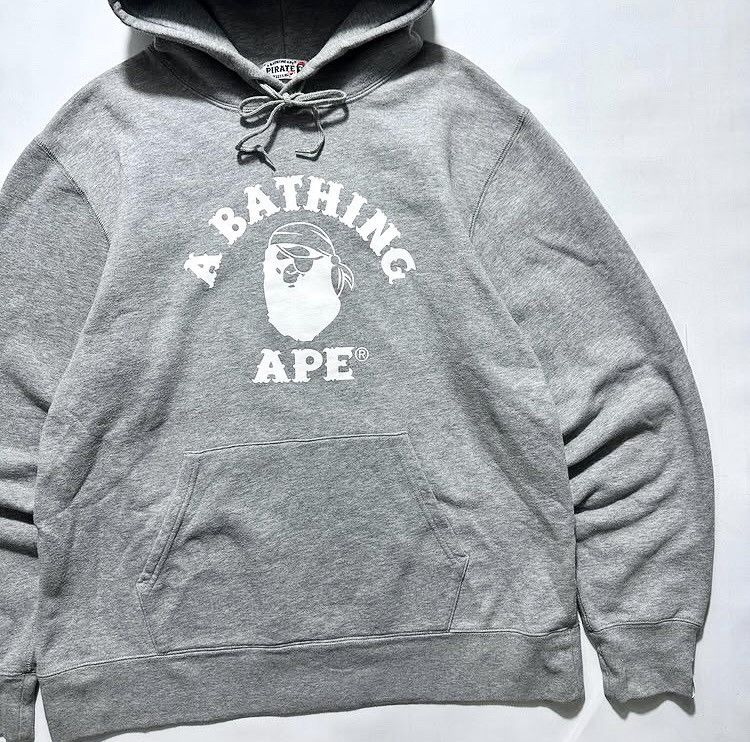 Bape Bape Pirate Store Pullover Hoodie Size US XXL / EU 58 / 5 - 2 Thumbnail