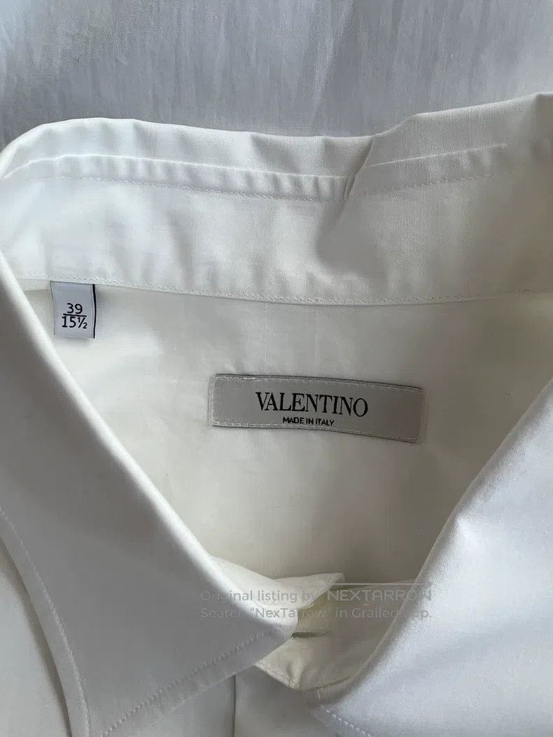 Valentino Valentino White shirt Size US S / EU 44-46 / 1 - 6 Thumbnail