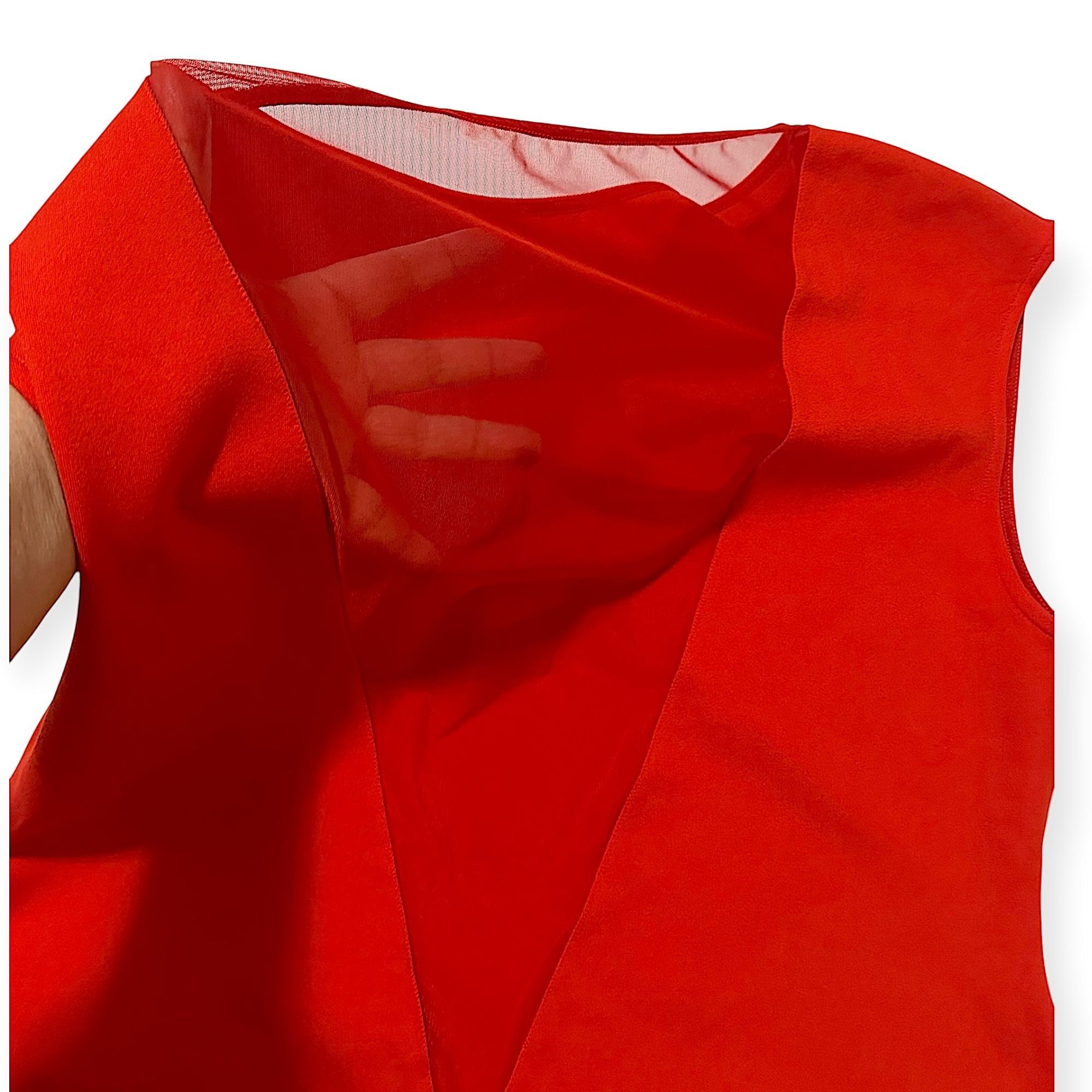 Other Victor Glemaud Cap Sleeve Bodycon Mini Dress, Red, Size XL, Size XL / US 12-14 / IT 48-50 - 11 Thumbnail