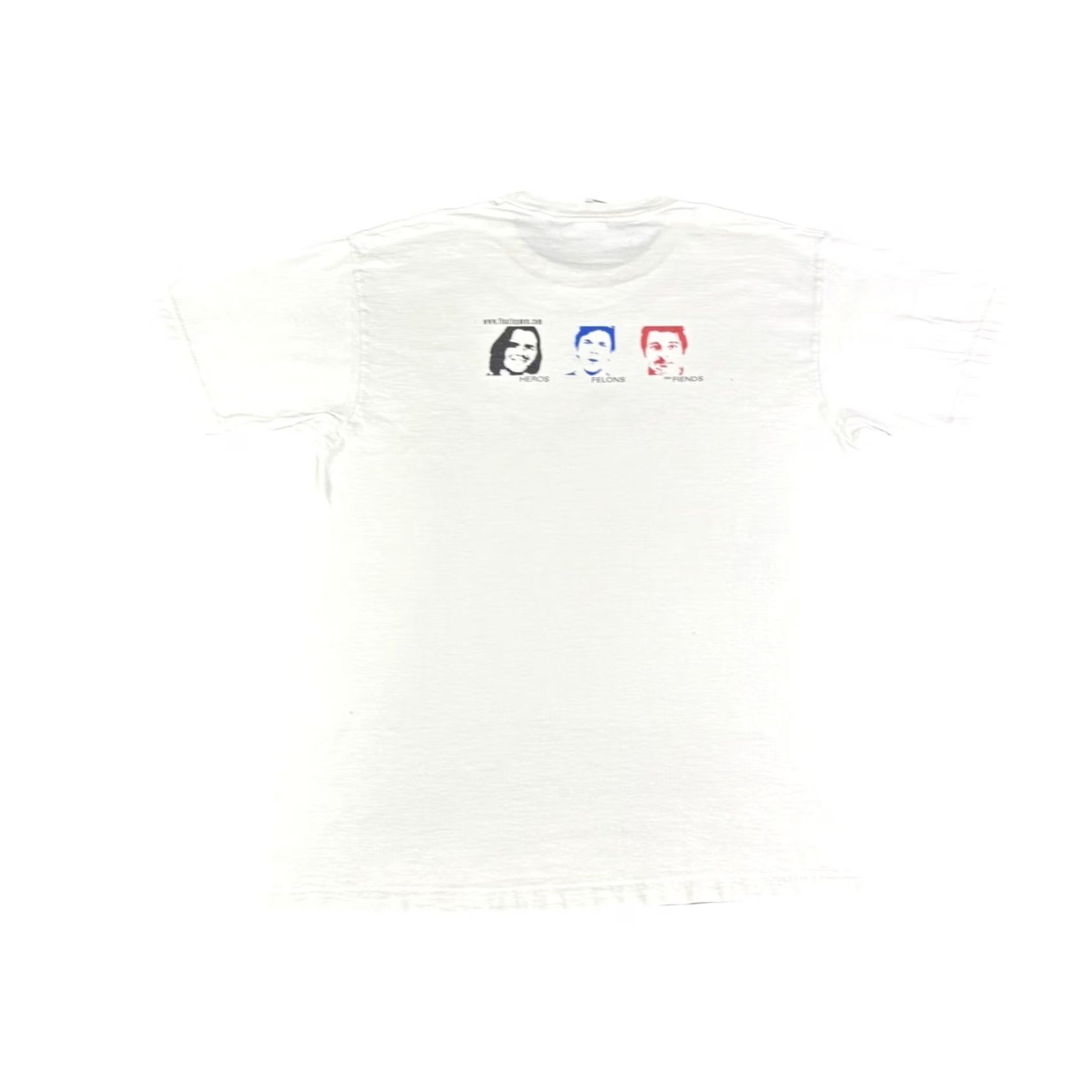 Fruit Of The Loom VINTAGE The Floating Men Band Shirt White L Mens Rock T-Shirt Band, Rock, 2000s, Heavyweight, Short Sleeve Size US L / EU 52-54 / 3 - 2 Thumbnail