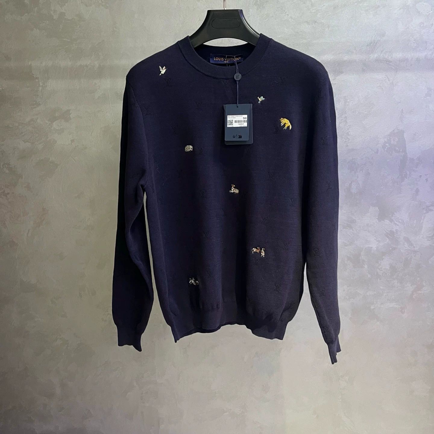 Louis Vuitton Louis Vuitton 2026 Wool Crewneck Sweater Size US S / EU 44-46 / 1 - 1 Thumbnail