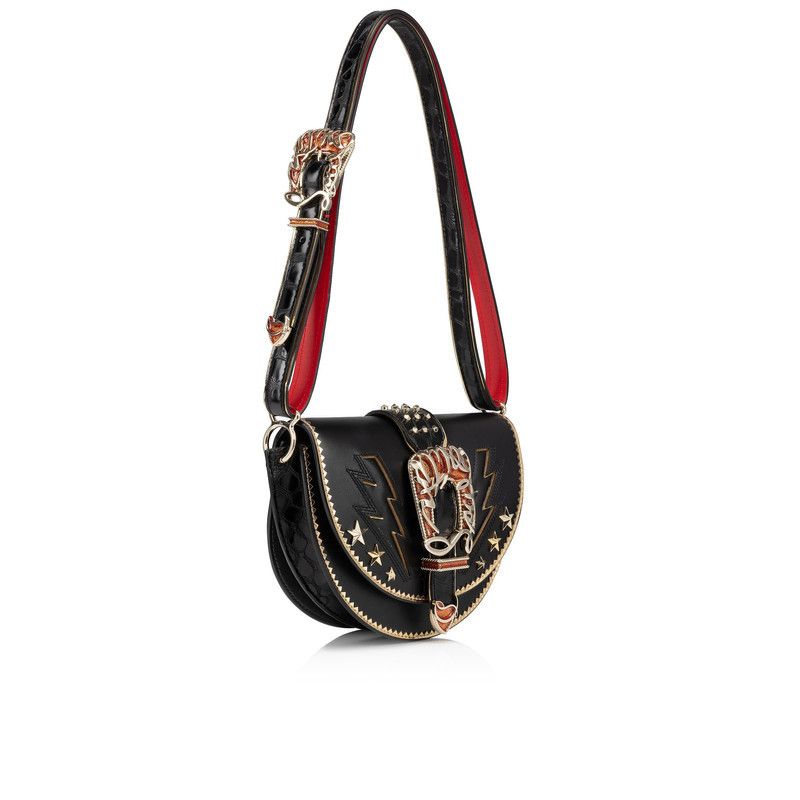 Christian Louboutin oc11z0126 Size: OS/Giddy Crossbody in Black Size ONE SIZE - 2 Thumbnail