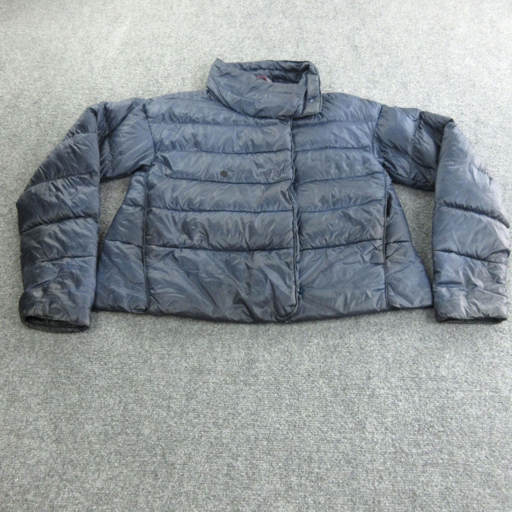 Vintage Stio Down Puffer Jacket Womens XS Blue Quilted Full Zip Collared Warm Insulated Size XS / US 0-2 / IT 36-38 - 2 Thumbnail