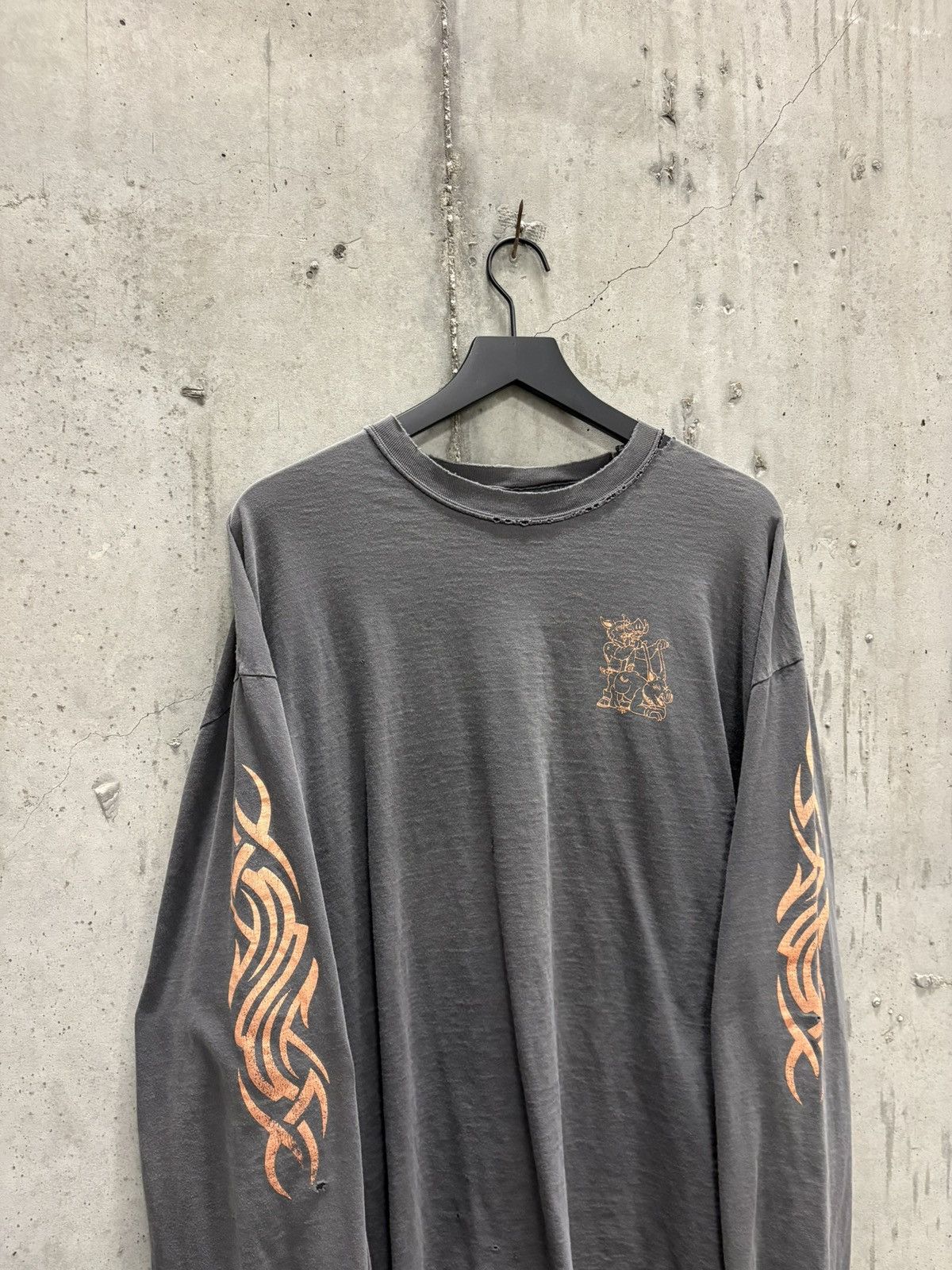 Vintage Vintage Home Grown Customs Shirt Biker Thrashed Faded Grunge Size US XXL / EU 58 / 5 - 4 Thumbnail