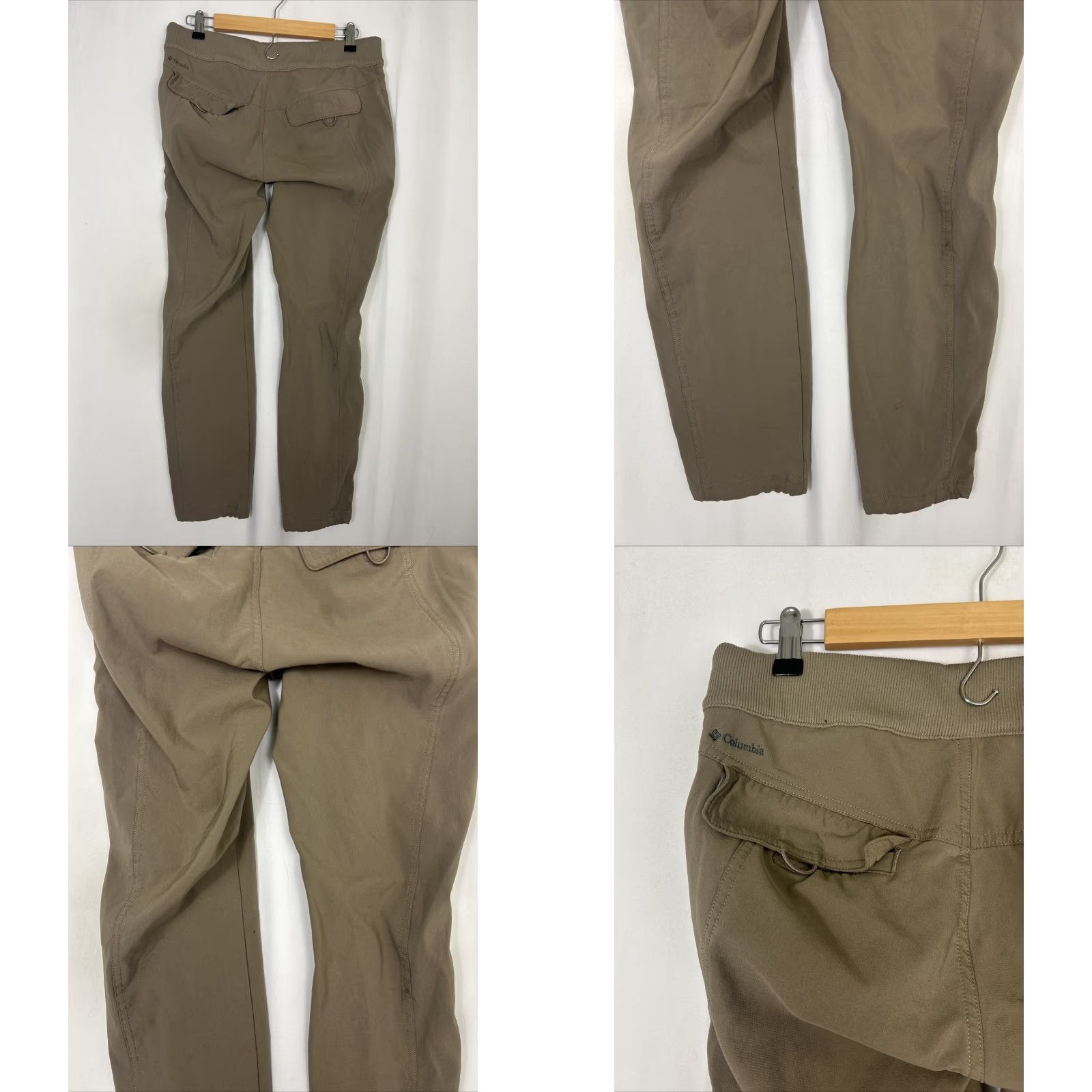 Vintage Columbia Bryce Canyon Pants Womens Medium Beige Omni Shield Jogger Size 32" / US 10 / IT 46 - 8 Thumbnail
