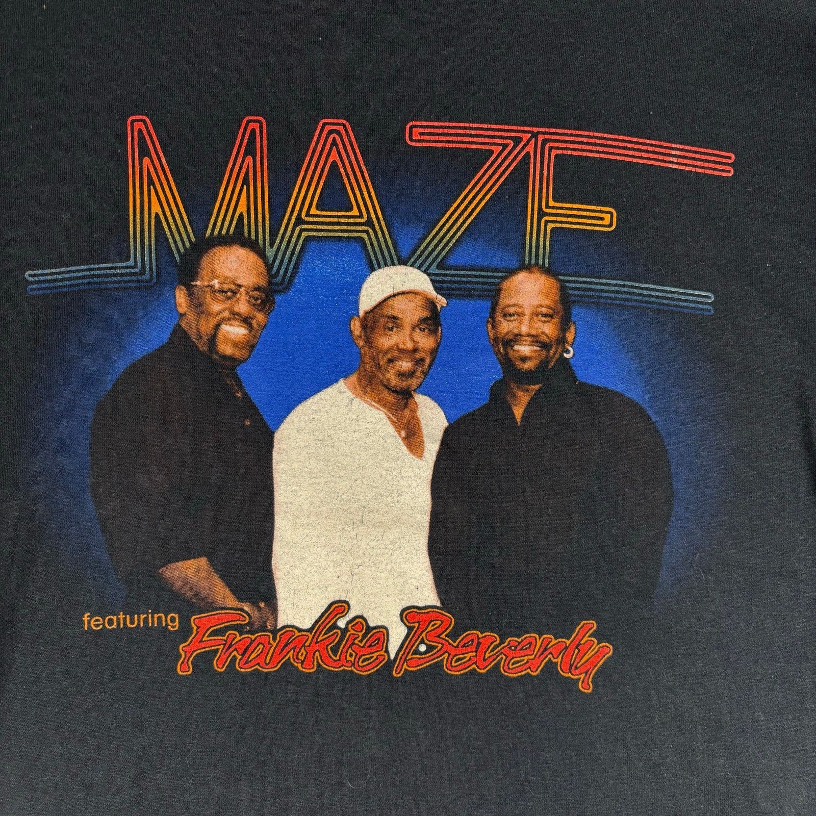 Fruit Of The Loom Maze Frankie Beverly We Are One Y2K Medium Band Tee Size US M / EU 48-50 / 2 - 2 Thumbnail