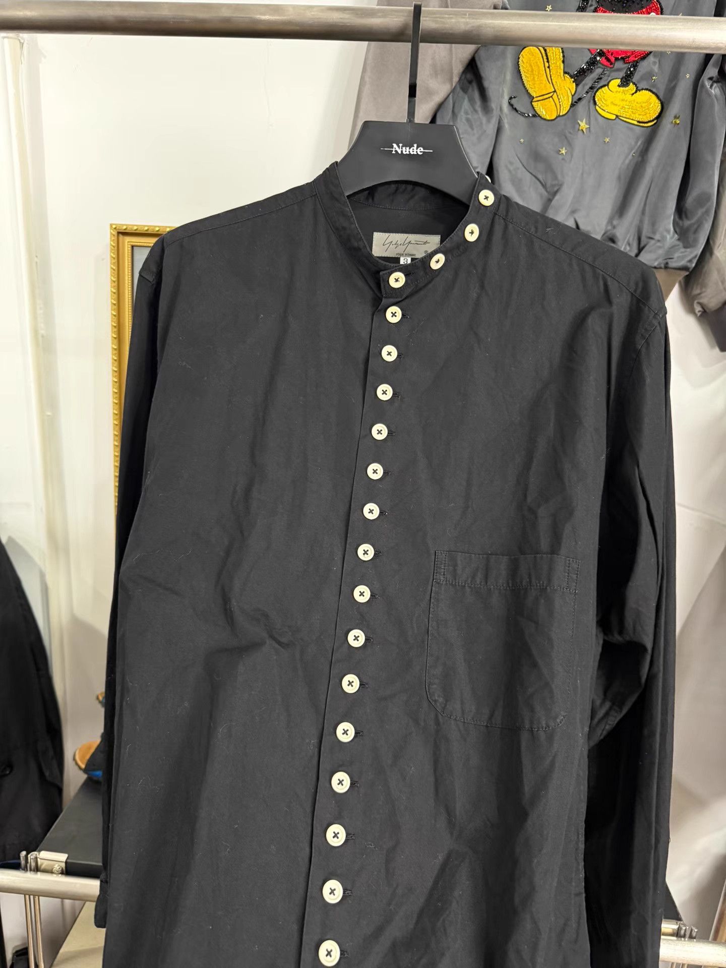 Yohji Yamamoto Yohji Yamamoto Pour Homme Multi-Button Shirt K20 Size US L / EU 52-54 / 3 - 5 Thumbnail