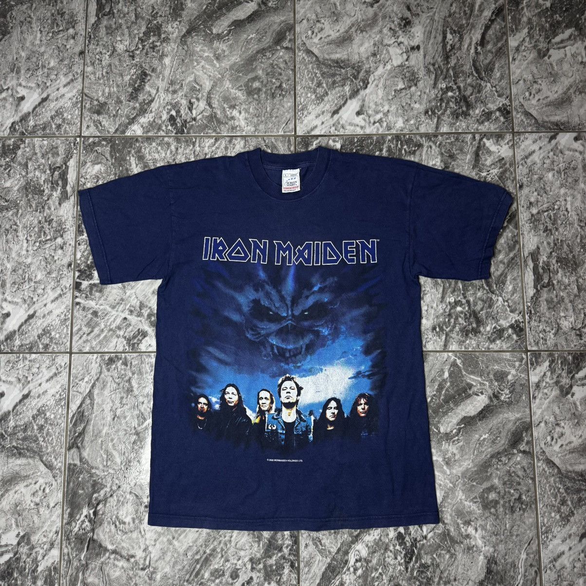Band Tees × Iron Maiden × Vintage Iron Maiden T-Shirt 2000 vintage Size US L / EU 52-54 / 3 - 1 Thumbnail
