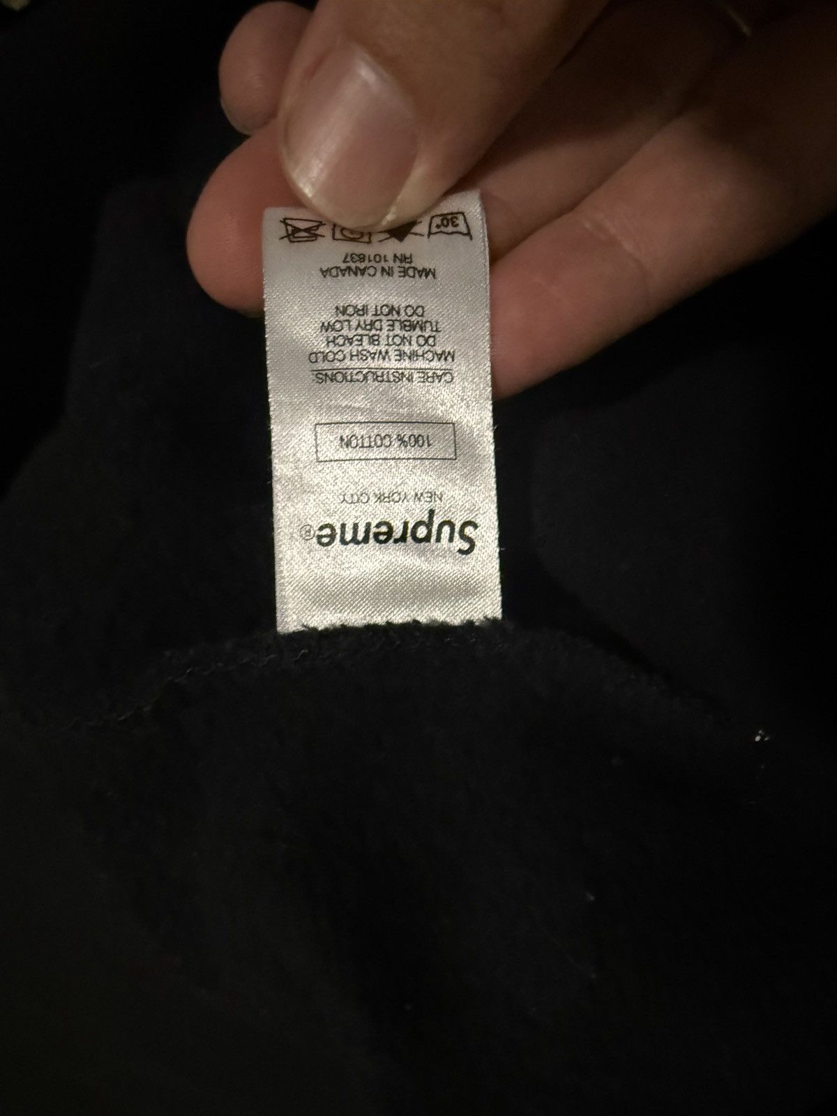 Supreme Supreme x Yohji Yamamoto sweatshirt Size US L / EU 52-54 / 3 - 3 Thumbnail