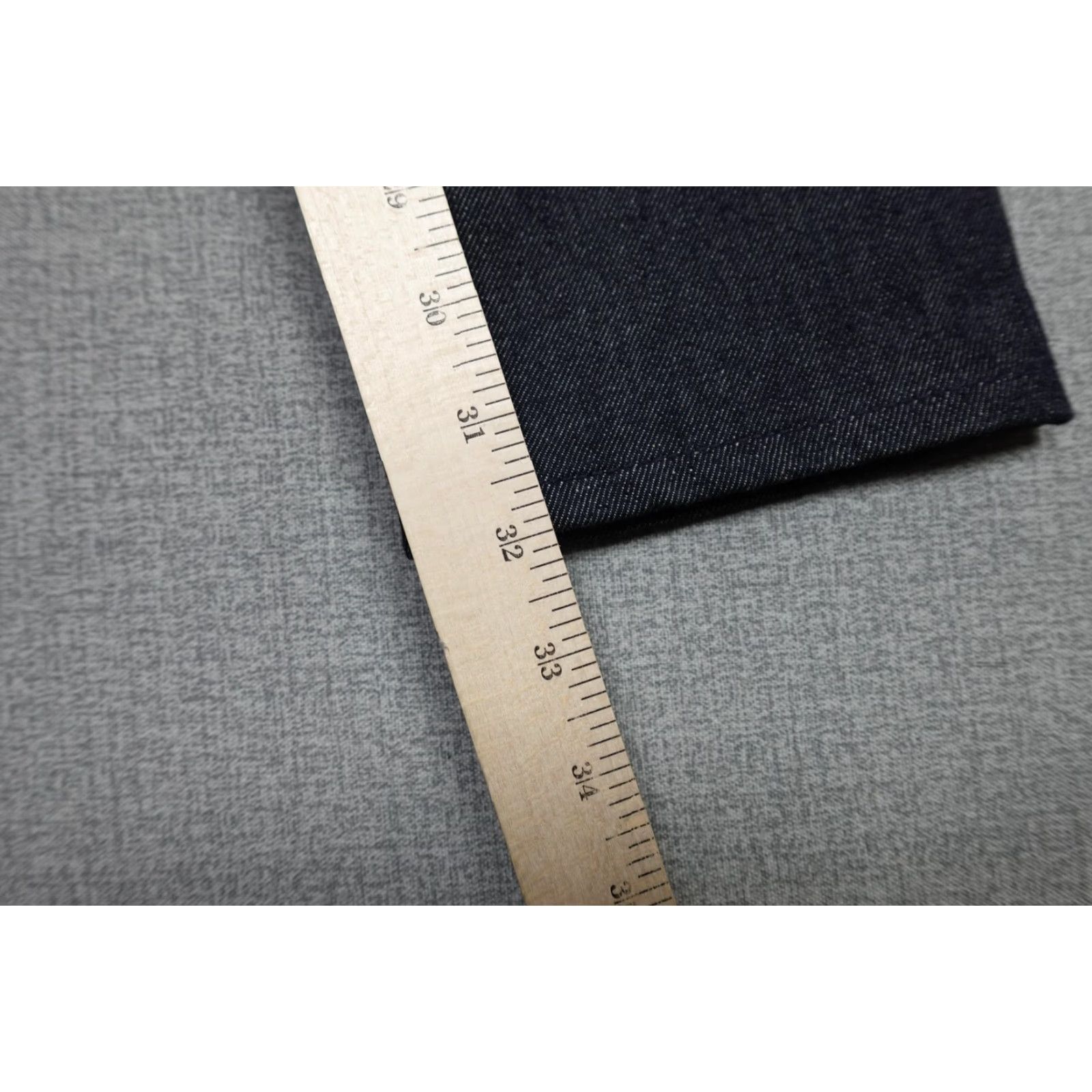 Denime AG Adriano Goldschmied Pollock Trouser Denim Jeans Men 28x32 Blue Dark Slim Straight 5-Pocket Button Fly Modern Vintage? Size US 28 / EU 44 - 5 Thumbnail