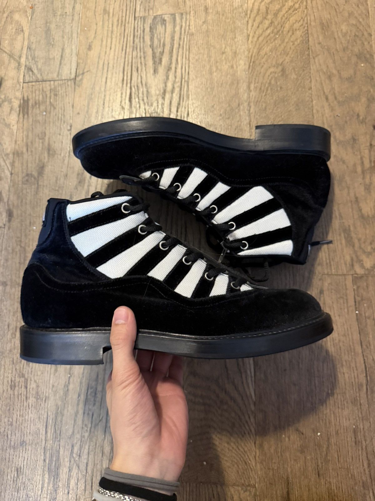Hood By Air Hood by air velvet Jordan derby Size US 8 / EU 41 - 10 Thumbnail