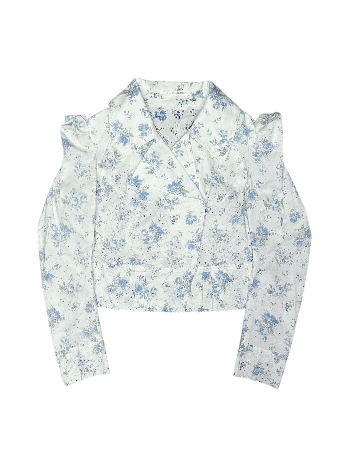 Yohji Yamamoto S/S 10 YYPF Decaying Calico Jacket Size S / US 4 / IT 40 - 2 Thumbnail