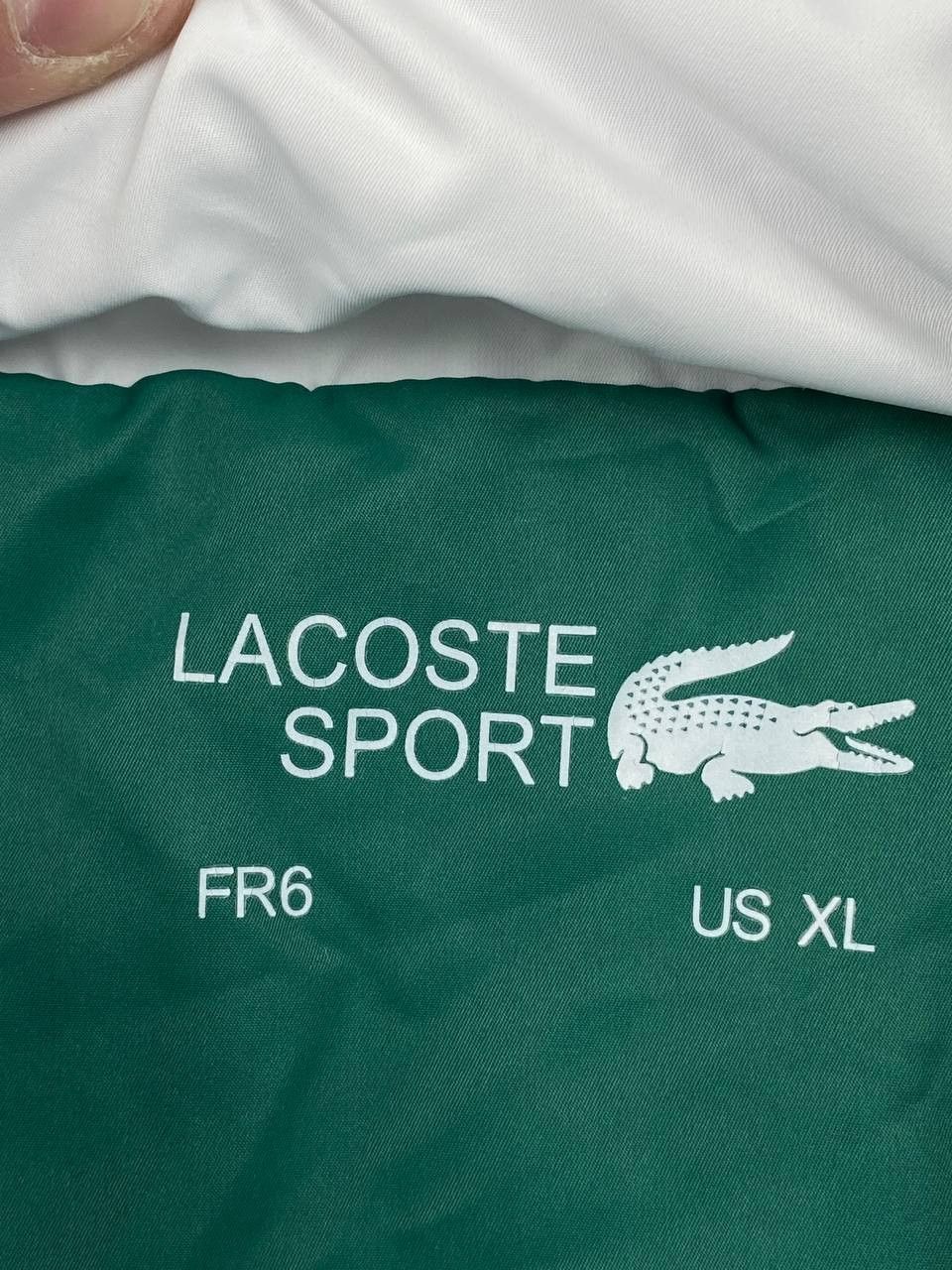 Lacoste Lacoste Sport Striped Windbreaker Jacket Size US XL / EU 56 / 4 - 8 Thumbnail