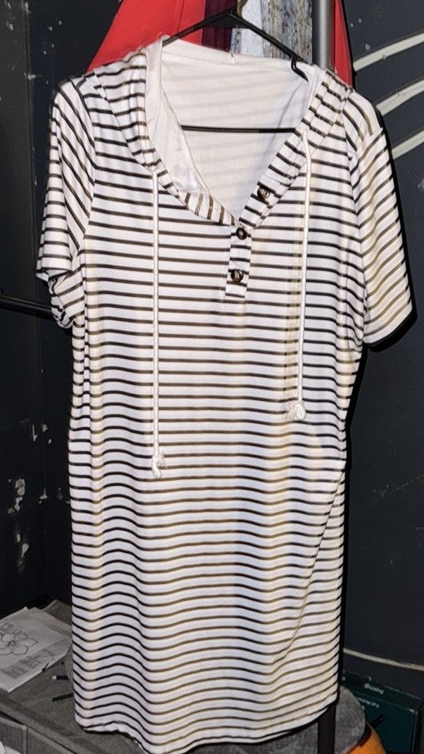 Other Striped Tshirt dress Size L / US 10 / IT 46 - 1 Thumbnail