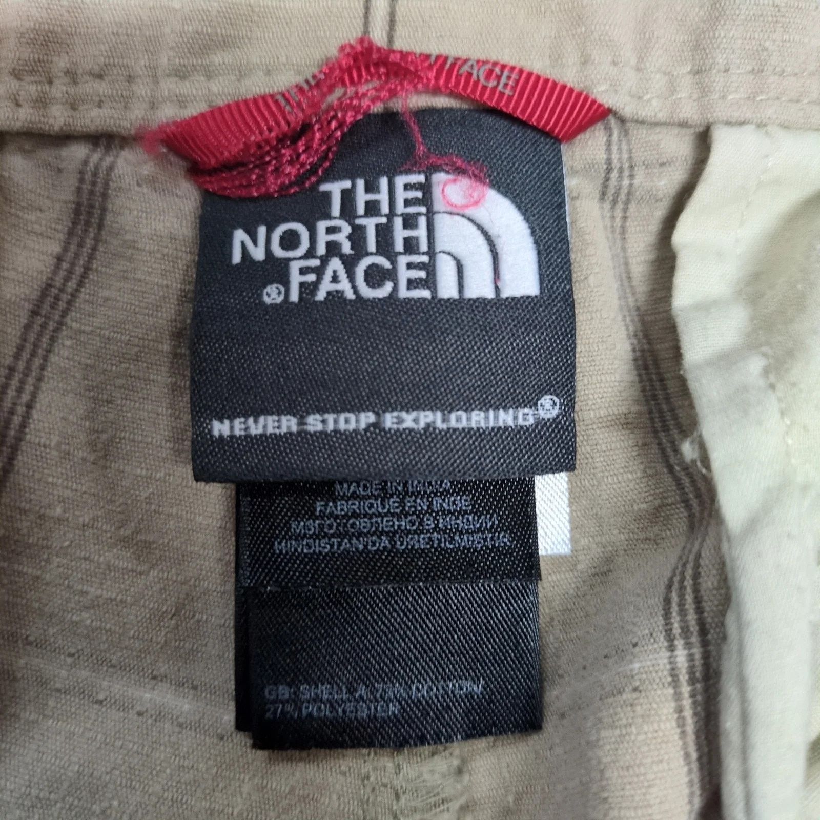 The North Face The North Face Axey Men's 34x11 Cargo Shorts Grid Ripstop Size US 36 / EU 52 - 7 Thumbnail
