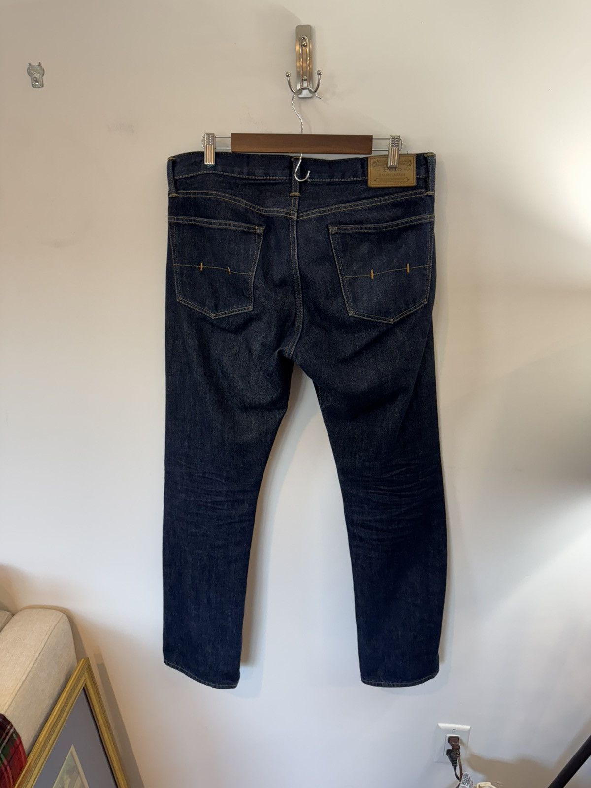 Polo Ralph Lauren Polo Ralph Lauren Hampton Straight Jeans, W35 x L32 Size US 35 - 4 Thumbnail