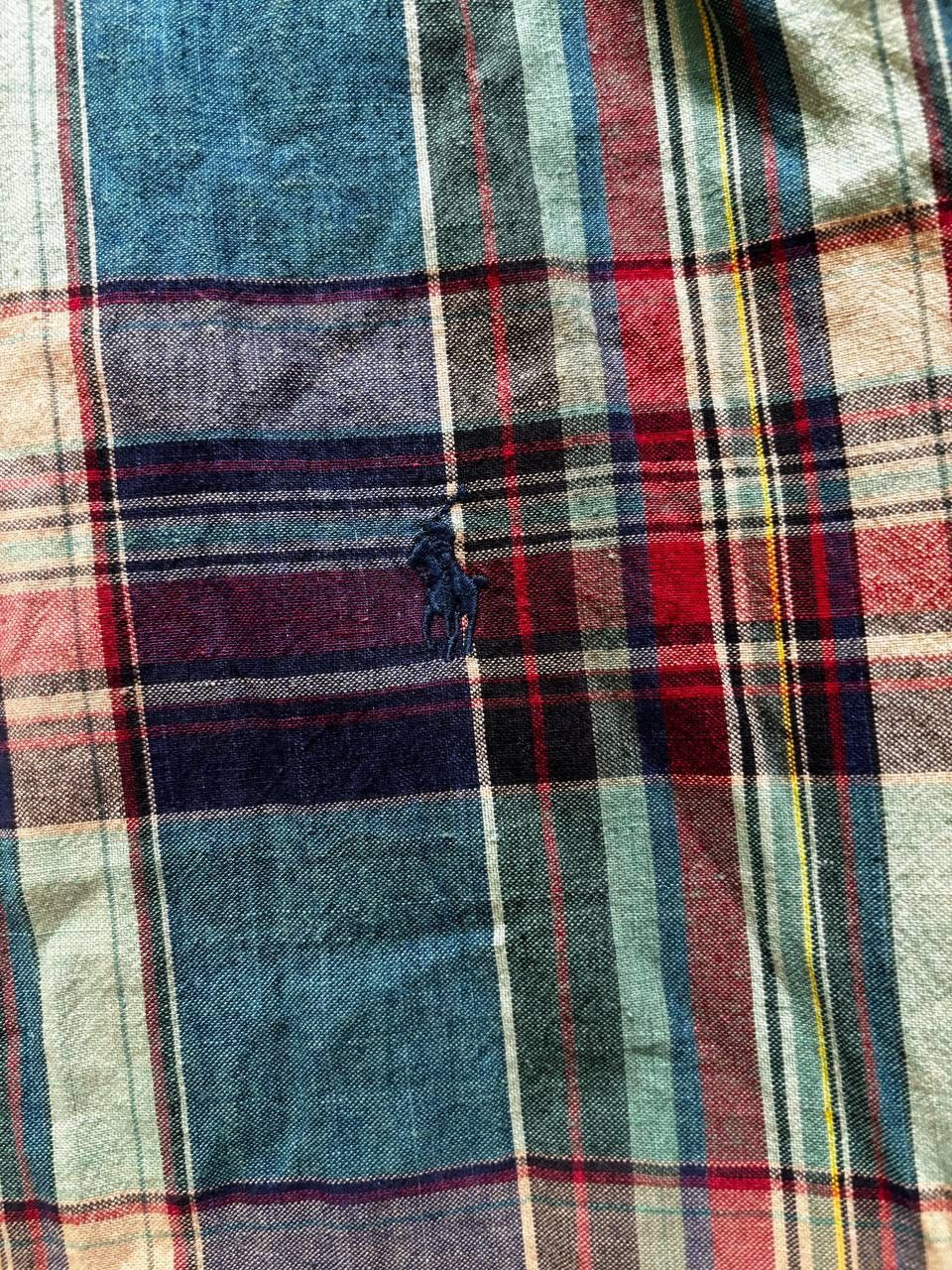 Polo Ralph Lauren × Vintage Polo Ralph Lauren futuristic vintage Distressed shirt Size US XL / EU 56 / 4 - 5 Thumbnail