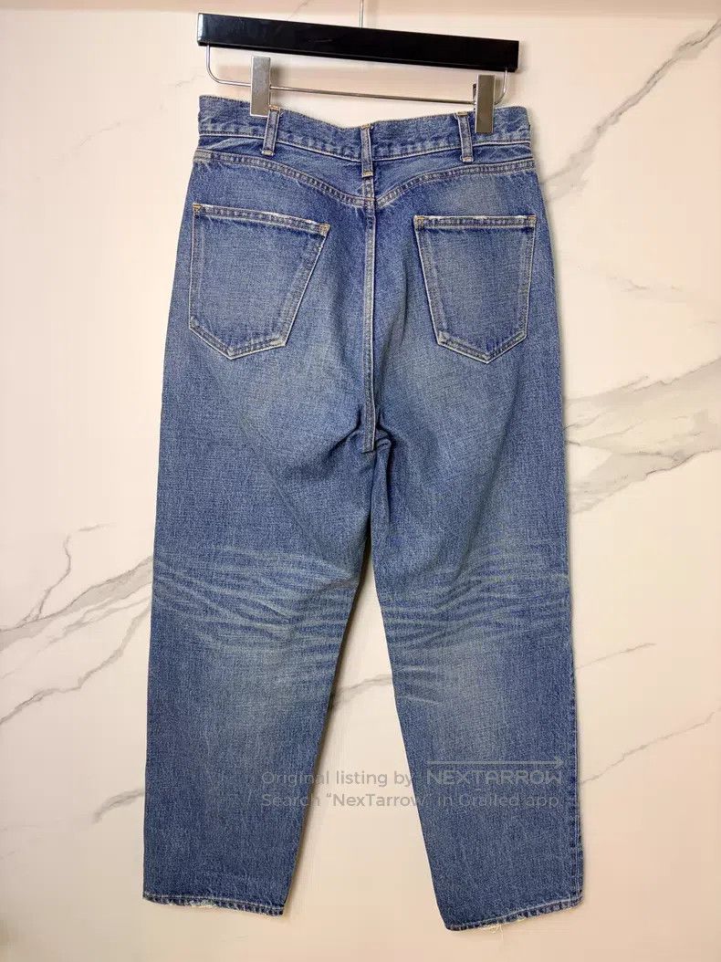 Celine CELINE Washed Blue Gold Chain Jeans i Size US 31 - 2 Thumbnail