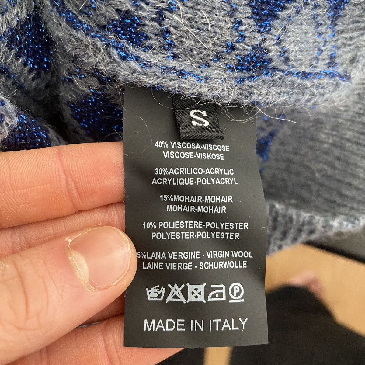 Raf Simons Hole Detail Knitted Sweater Size US S / EU 44-46 / 1 - 4 Thumbnail