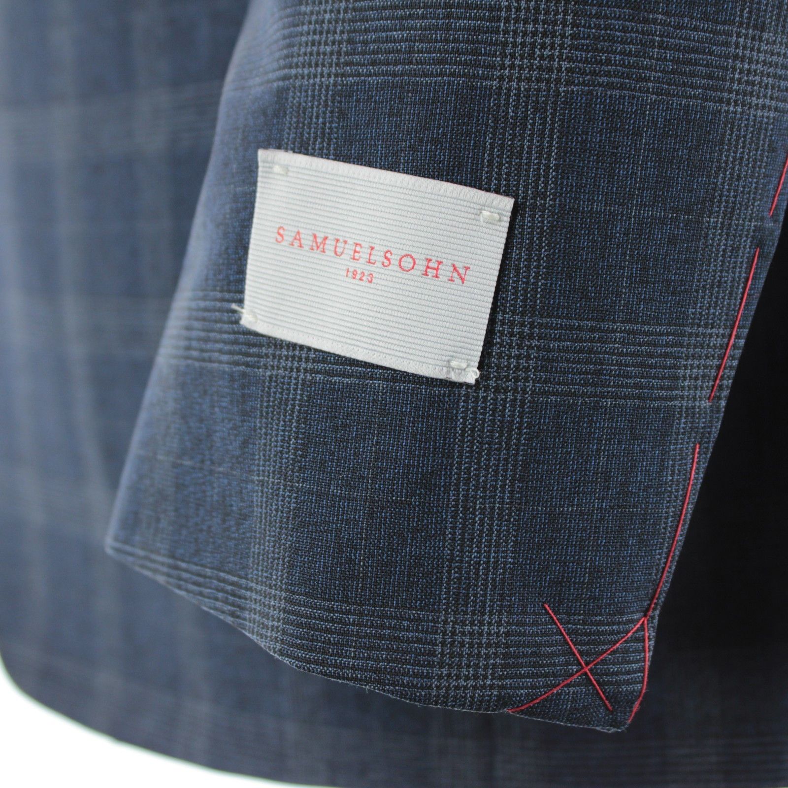 Samuelsohn Samuelsohn Suit Size US 40 Regular in Blue Size 40R - 4 Thumbnail