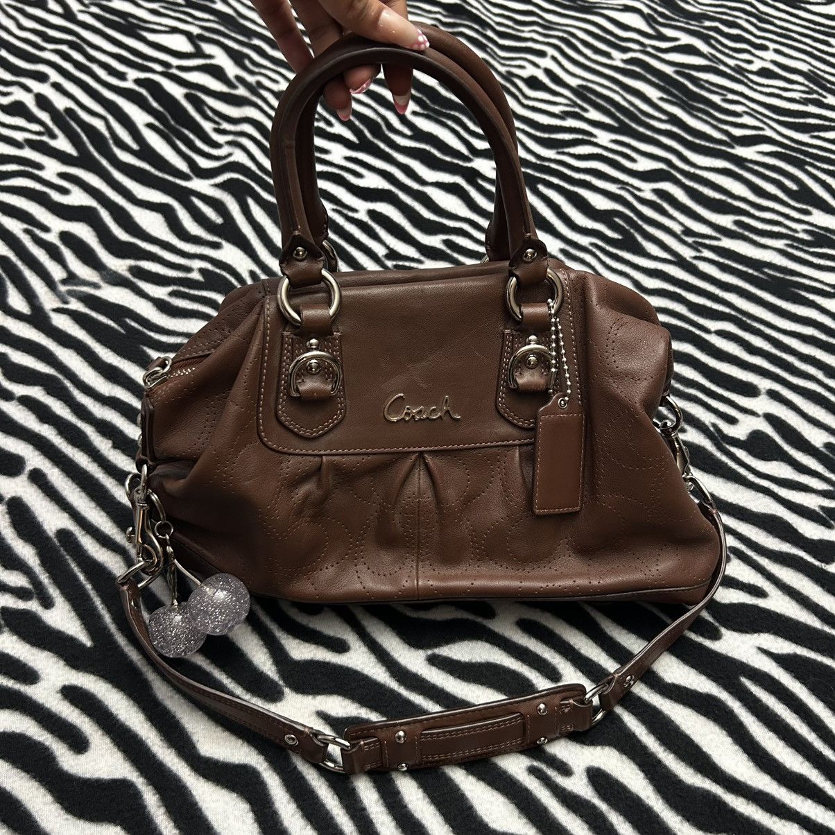 Coach coach ashley satchel brown Size ONE SIZE - 6 Thumbnail