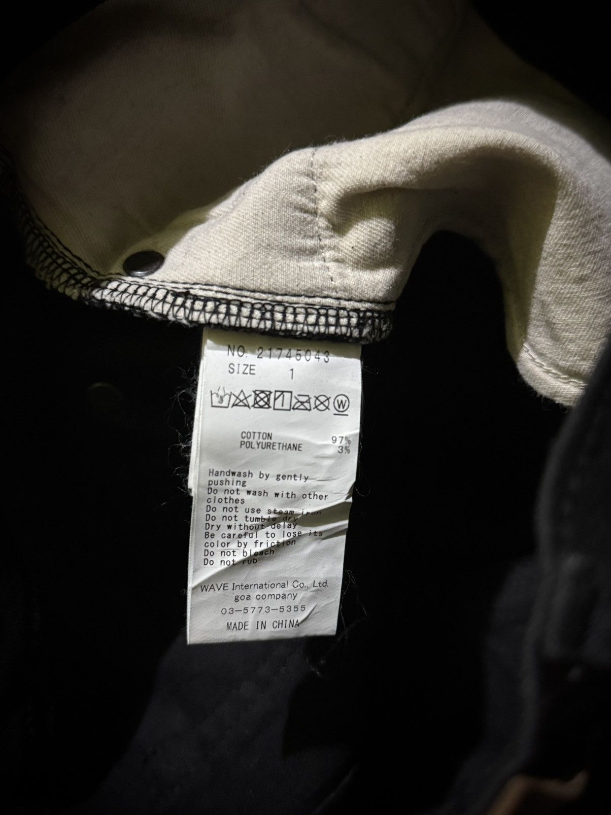 GOA G.O.A NIMES IFSIXWASNINE JEANS Size US 30 / EU 46 - 7 Thumbnail