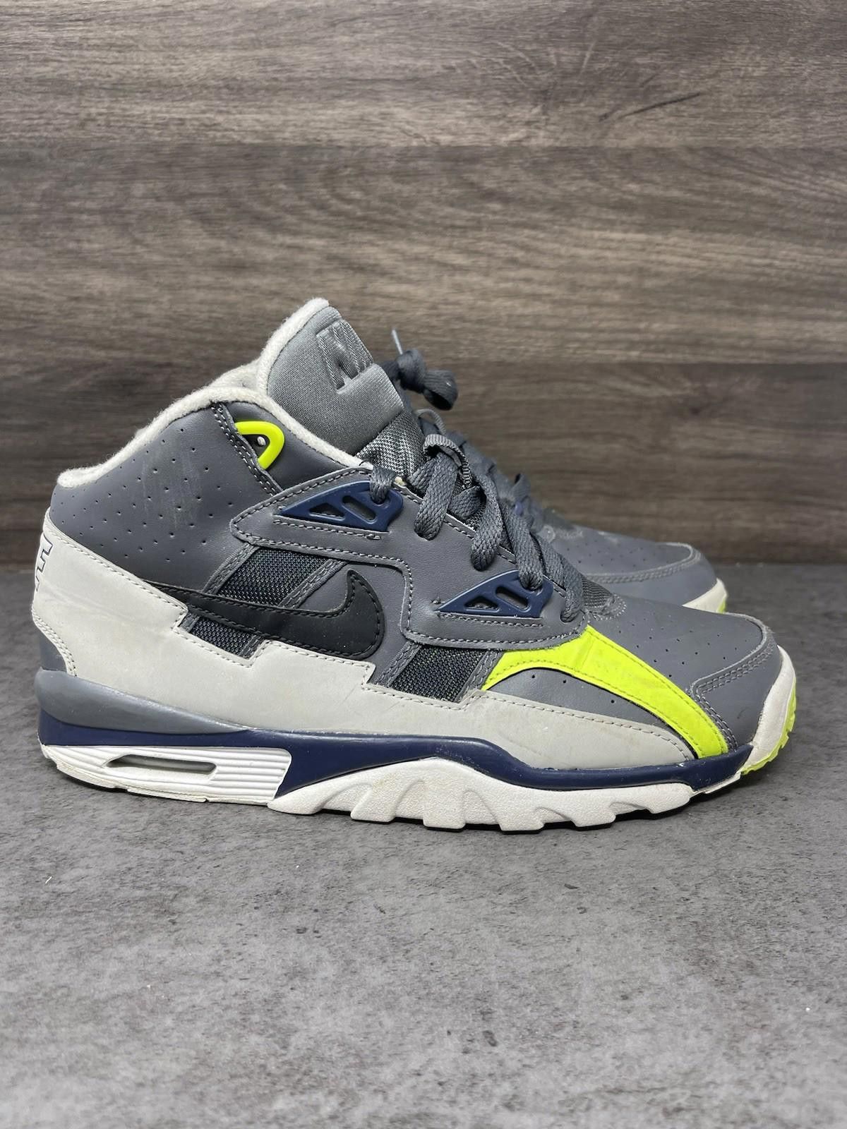 Nike Nike Air Trainer SC High Shoes Kids Size 7Y Dark Grey Green Size US 7 / EU 40 - 5 Thumbnail