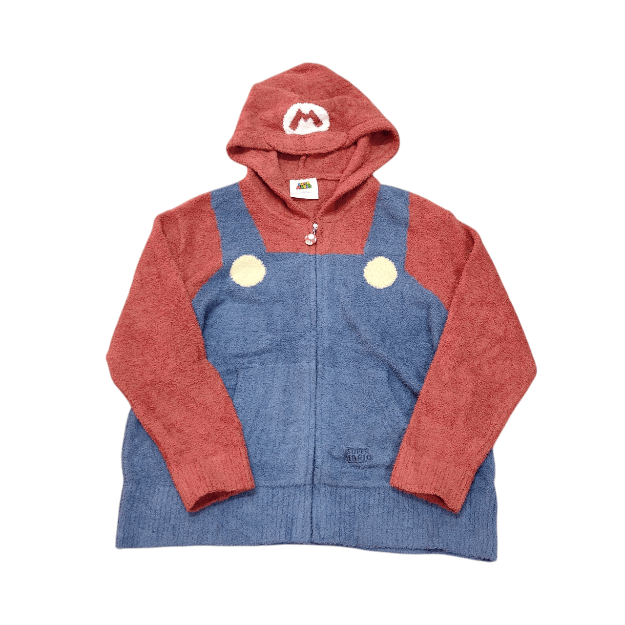 Cartoon Network × Japanese Brand × Nintendo SUPER MARIO Meets GELATO PIQUE Soft Pile Hoodie Sweatshirt Size US L / EU 52-54 / 3 - 4 Thumbnail