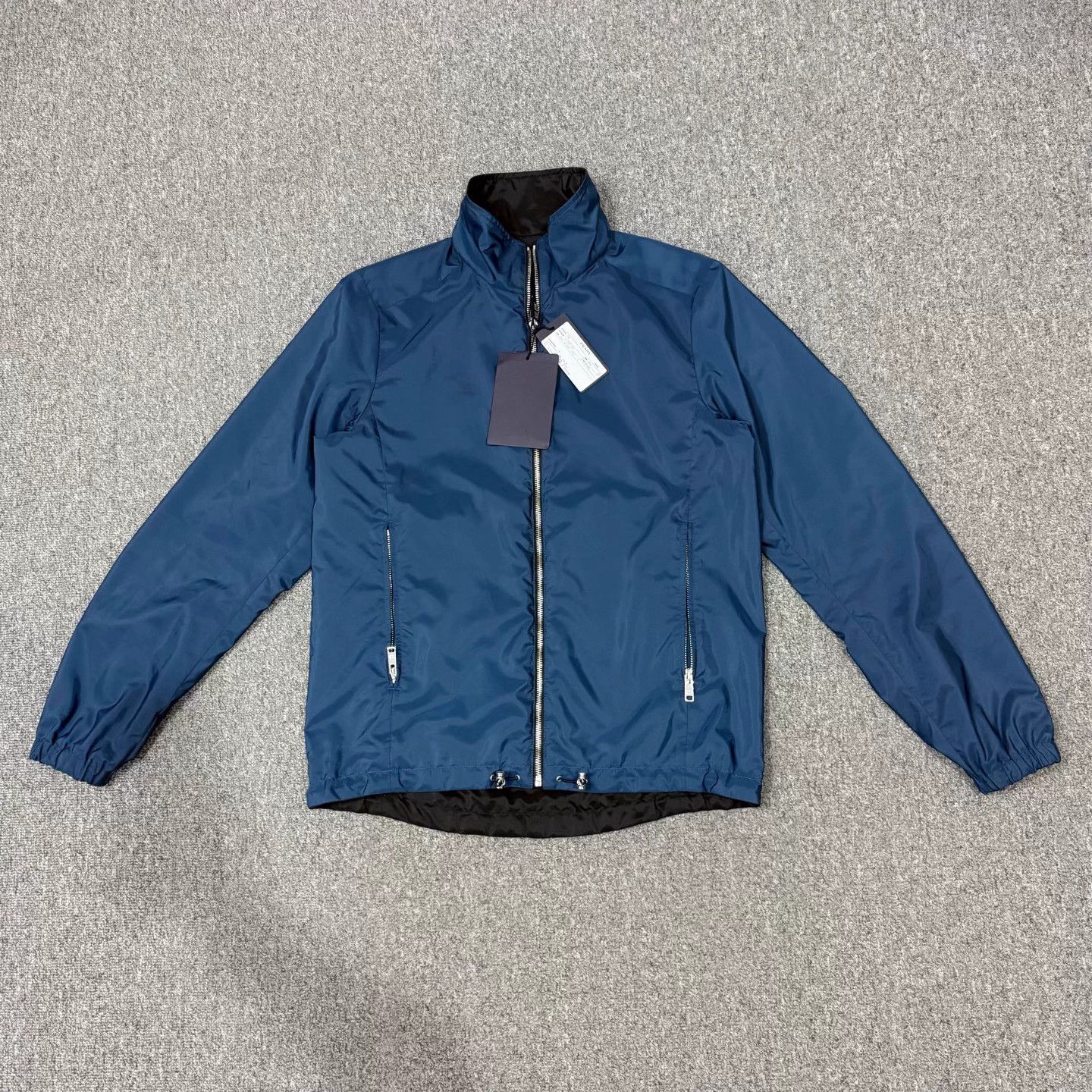Prada Prada double face logo nylon jacket 48 new with tags Size US M / EU 48-50 / 2 - 2 Thumbnail