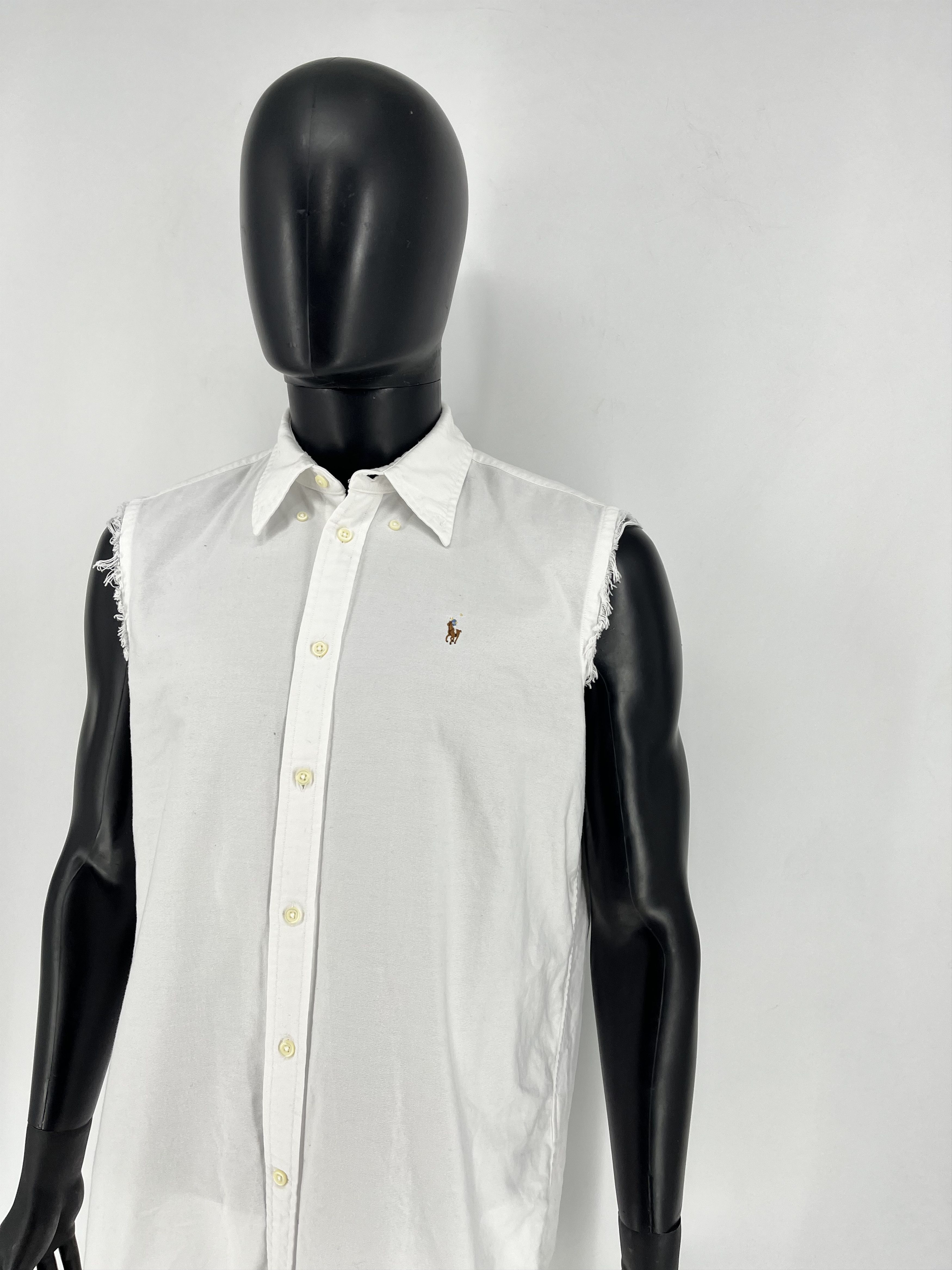 Polo Ralph Lauren Vintage White Shirt Polo Ralph Lauren Size M Rare Size US M / EU 48-50 / 2 - 4 Thumbnail