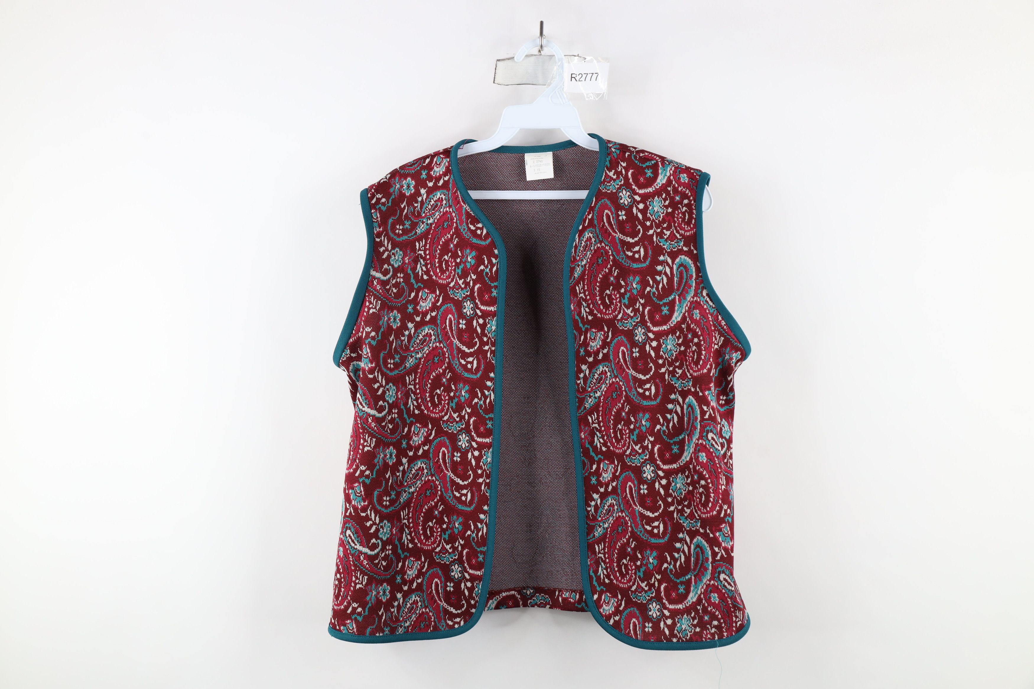Vintage Vintage 70s Streetwear Knit Convertible Vest Jacket USA Size XXL / US 16-18 / IT 52-54 - 11 Thumbnail