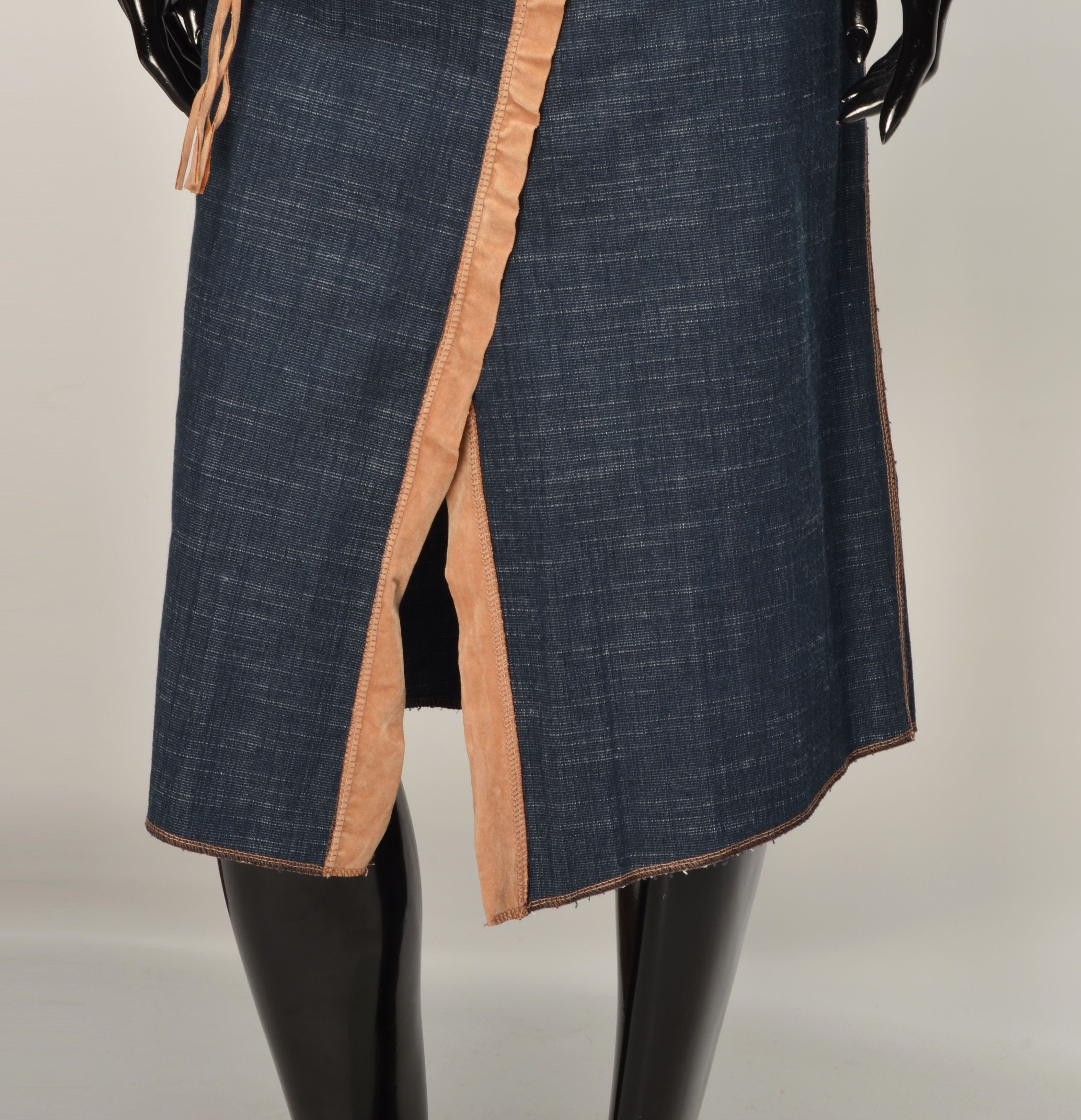 Vintage Vintage Y2K Boho Mid Length Straight Skirt Size 30" / US 8 / IT 44 - 10 Thumbnail