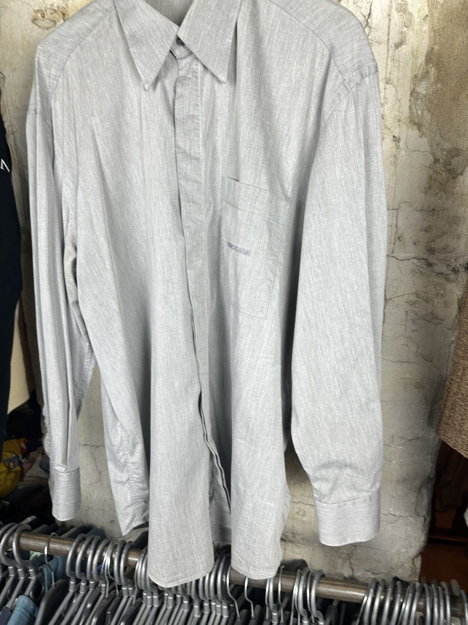 Versace Vintage Versace Button Up Shirt Size US L / EU 52-54 / 3 - 3 Thumbnail
