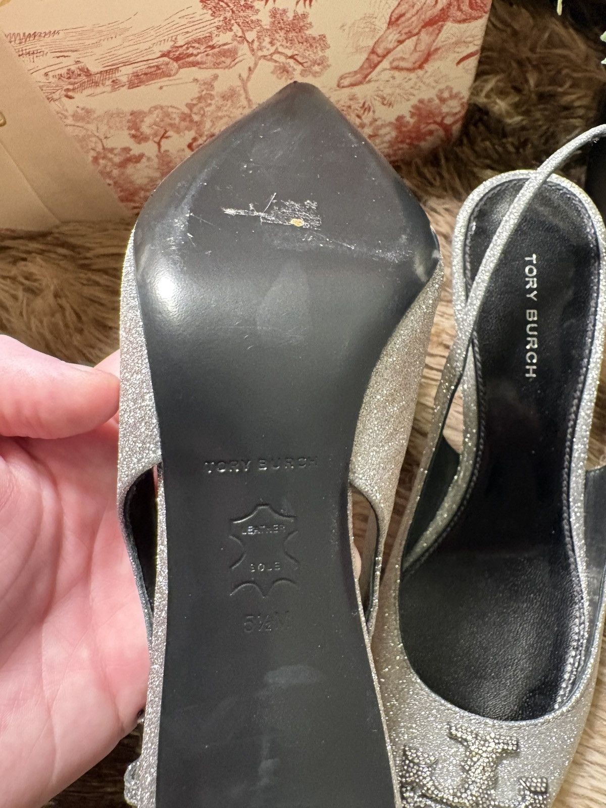 Tory Burch Tory Burch ELANOR Pumps with gemstones Size US 6 / IT 36 - 3 Thumbnail