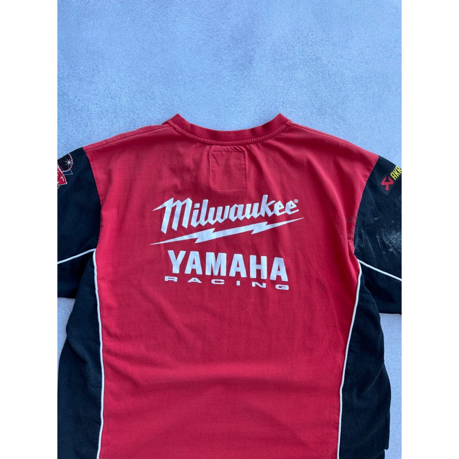 Yamaha VTG Yamaha Racing Milwaukee Monster Distressed T-shirt Size US XL / EU 56 / 4 - 12 Thumbnail