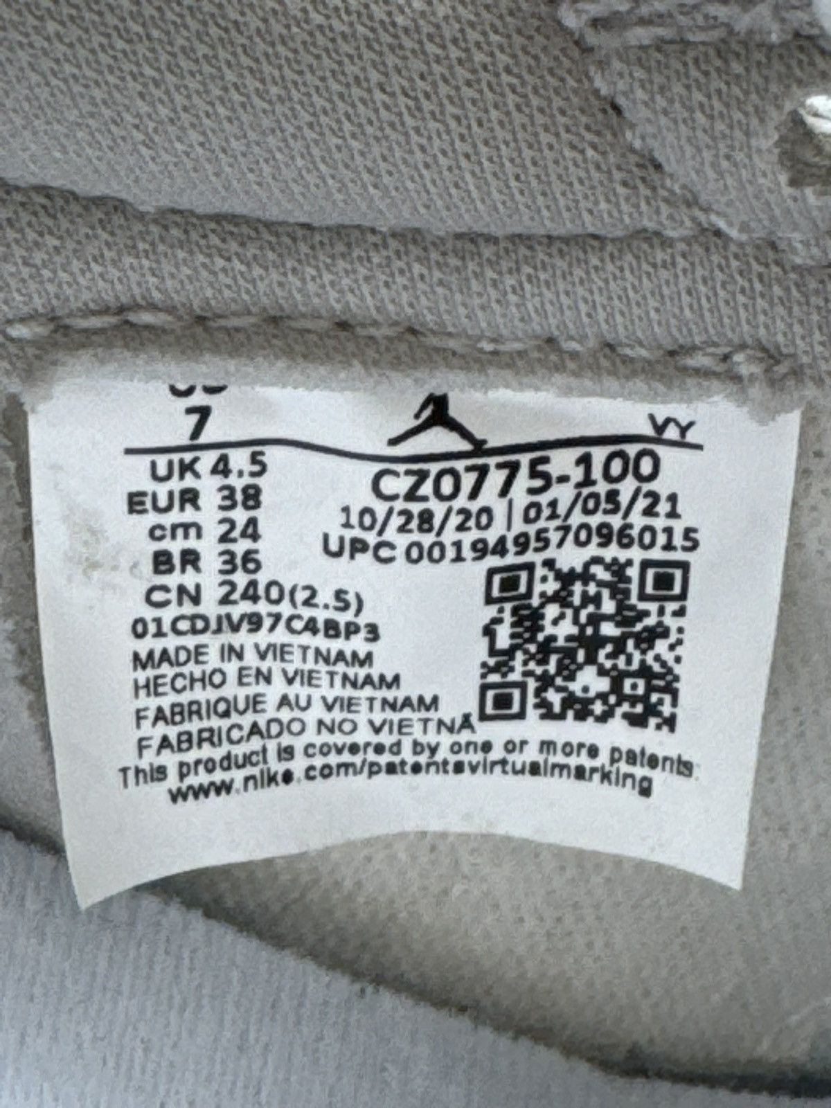 Jordan Brand Jordan 1 Low OG Neutral Grey (2021) Size US 7 / IT 37 - 9 Thumbnail