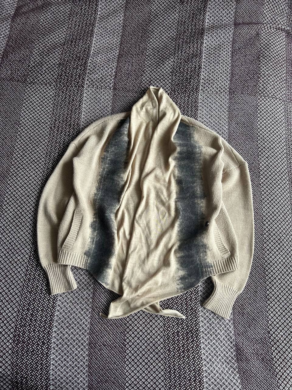 Armani Armani Jeans Luxury Cardigan Women’s Beige Wool & Acryl Size S / US 4 / IT 40 - 1 Thumbnail