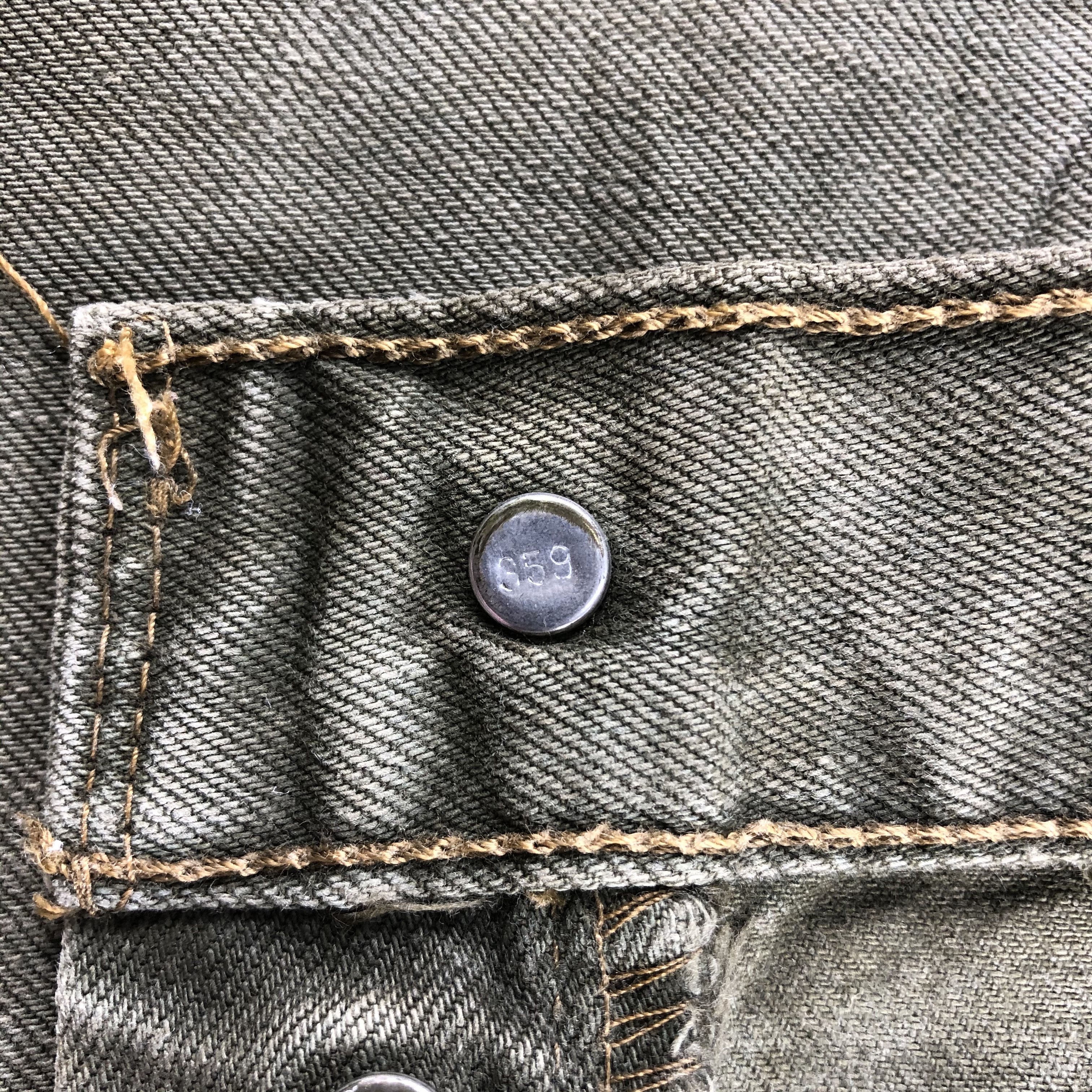 Levi's Vintage 90s Levis 501 Jeans-JM2927 Size US 33 - 8 Thumbnail