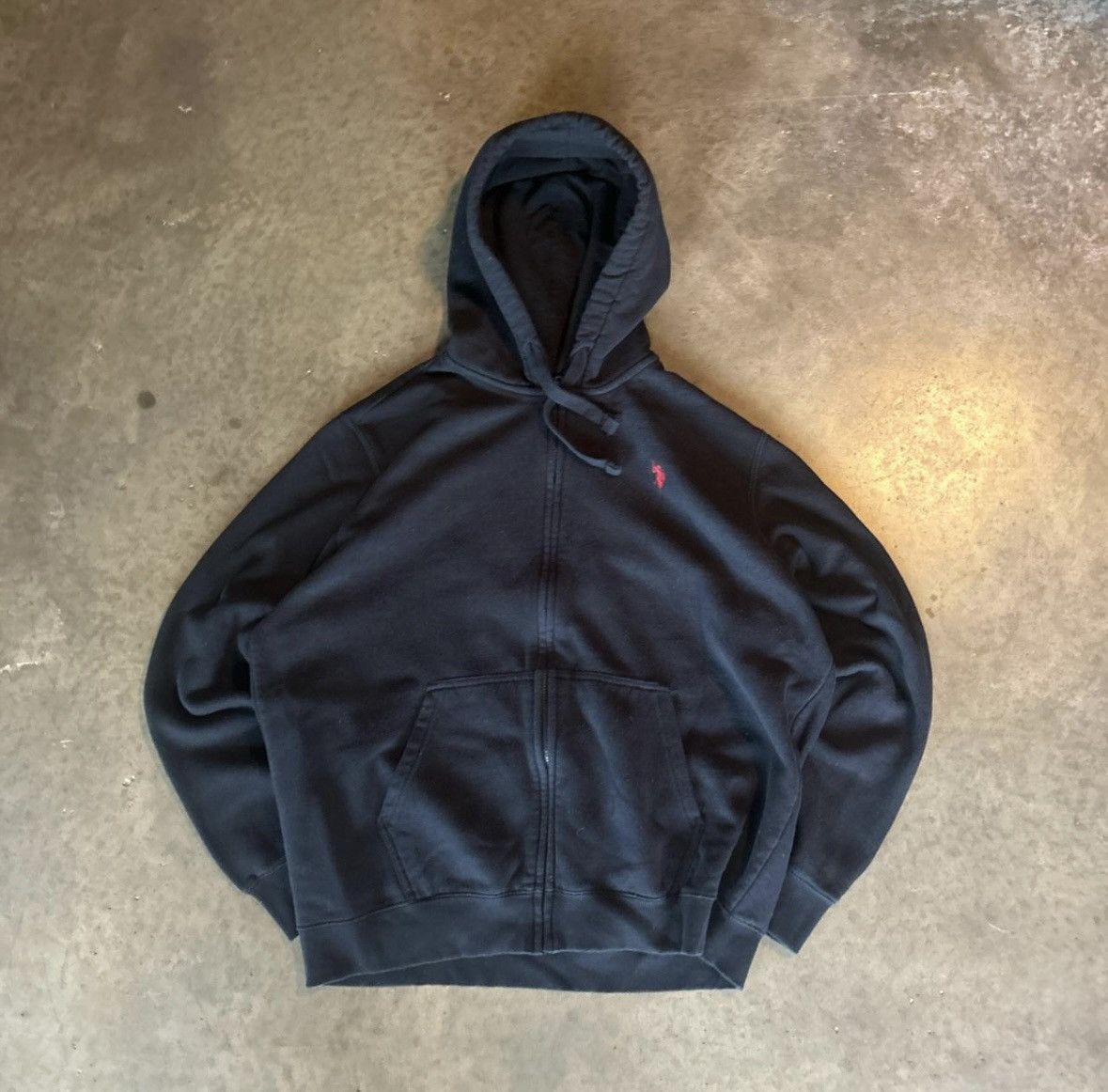 Ralph Lauren Black Ralph Lauren zip-up hoodie Size US XL / EU 56 / 4 - 1 Thumbnail