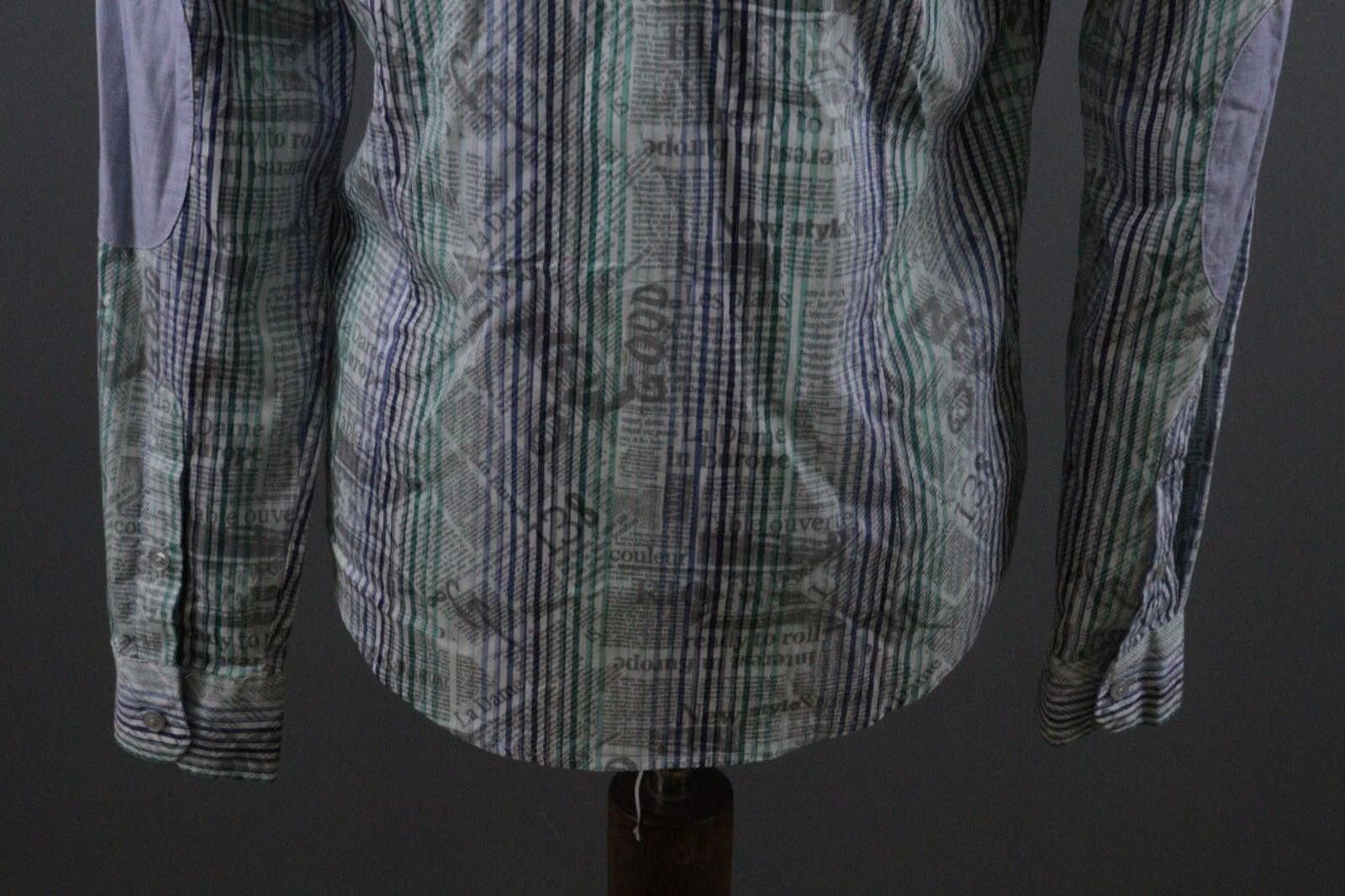 Desigual Desigual Barcelona Multicolor Striped Down Shirt Size L Size US L / EU 52-54 / 3 - 8 Thumbnail