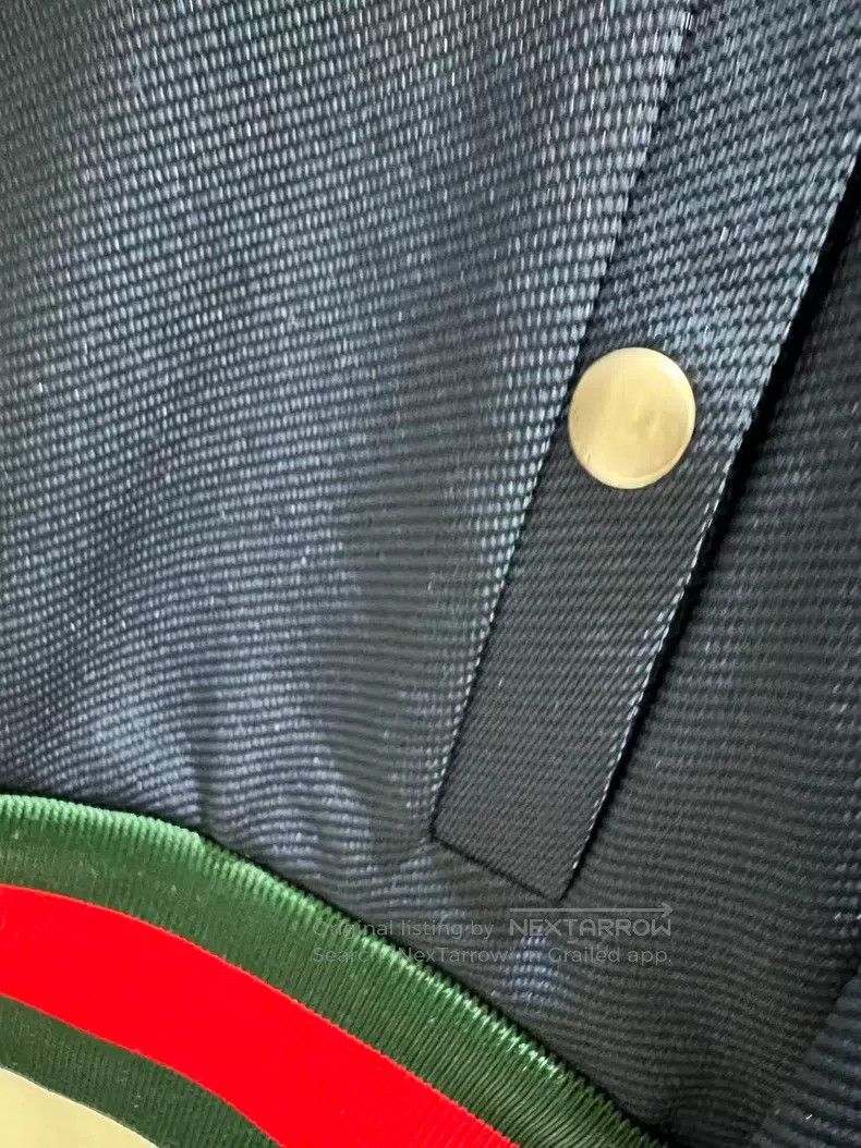 Gucci Gucci Dark blue, red and green striped jacket Size US M / EU 48-50 / 2 - 4 Thumbnail