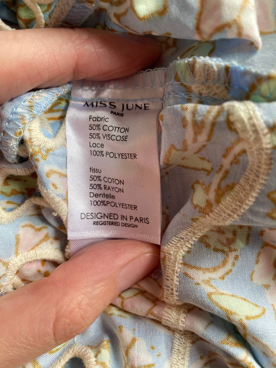 Other Miss June Paris Long Beach Floral Dress size M Size M / US 6-8 / IT 42-44 - 10 Thumbnail