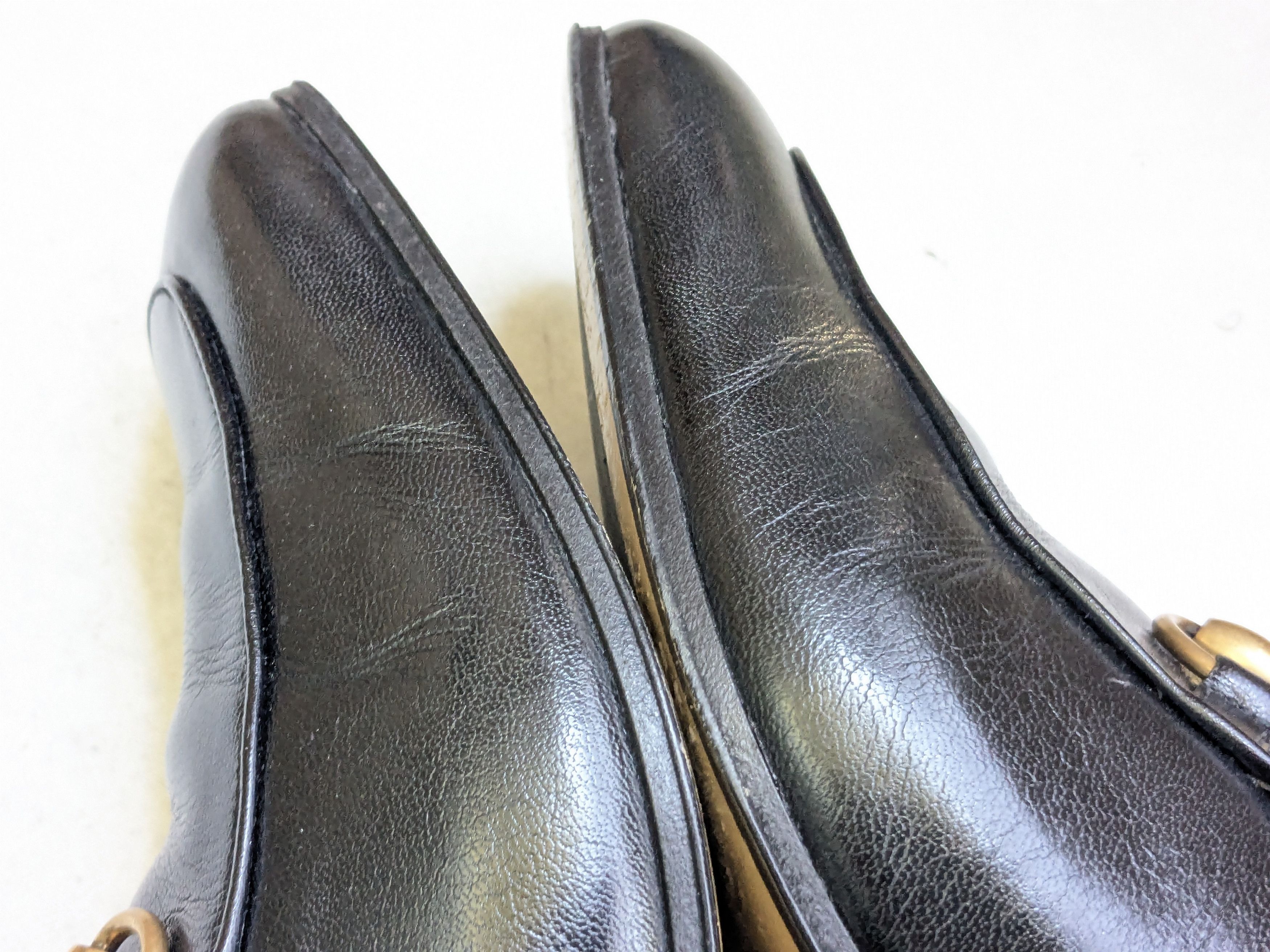 Gucci Gucci Horsebit Loafers Black 9.5 Low Tops Snaffle Size US 9.5 / EU 42-43 - 9 Thumbnail