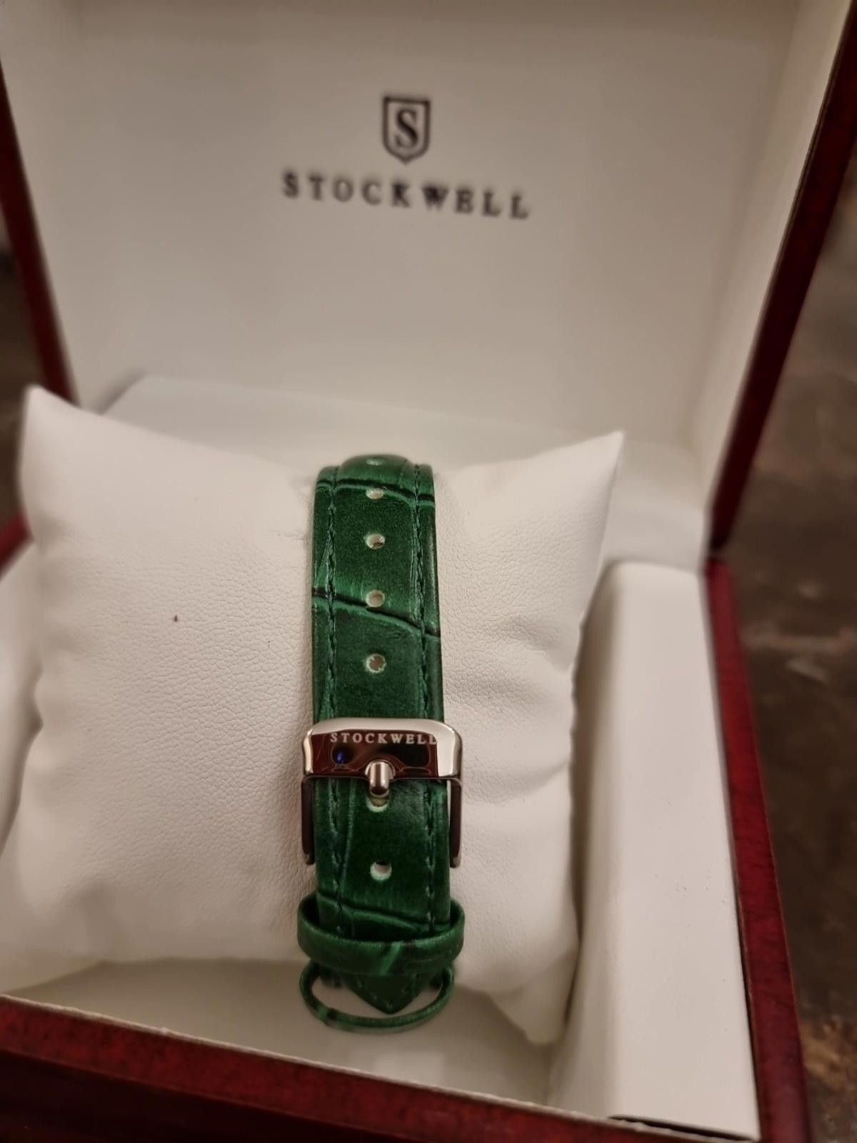 Other STOCKWELL WATCH.SILVER DIAL SUB DIAL MIN HAND.GREEN LEATHER Size ONE SIZE - 4 Thumbnail