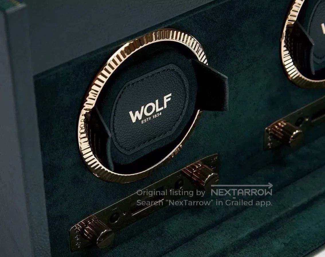 Wolf & Shepherd WOLF British Racing 2 Watch Winder Box. Size ONE SIZE - 3 Thumbnail