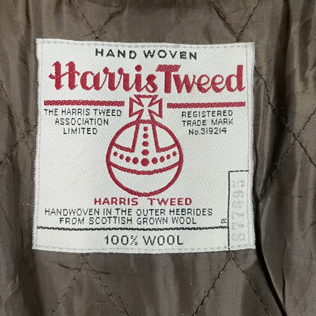 Harris Tweed × Japanese Brand 💥KEATON CHASE BY HARRIS TWEED BUTTON JACKET Size US M / EU 48-50 / 2 - 16 Thumbnail
